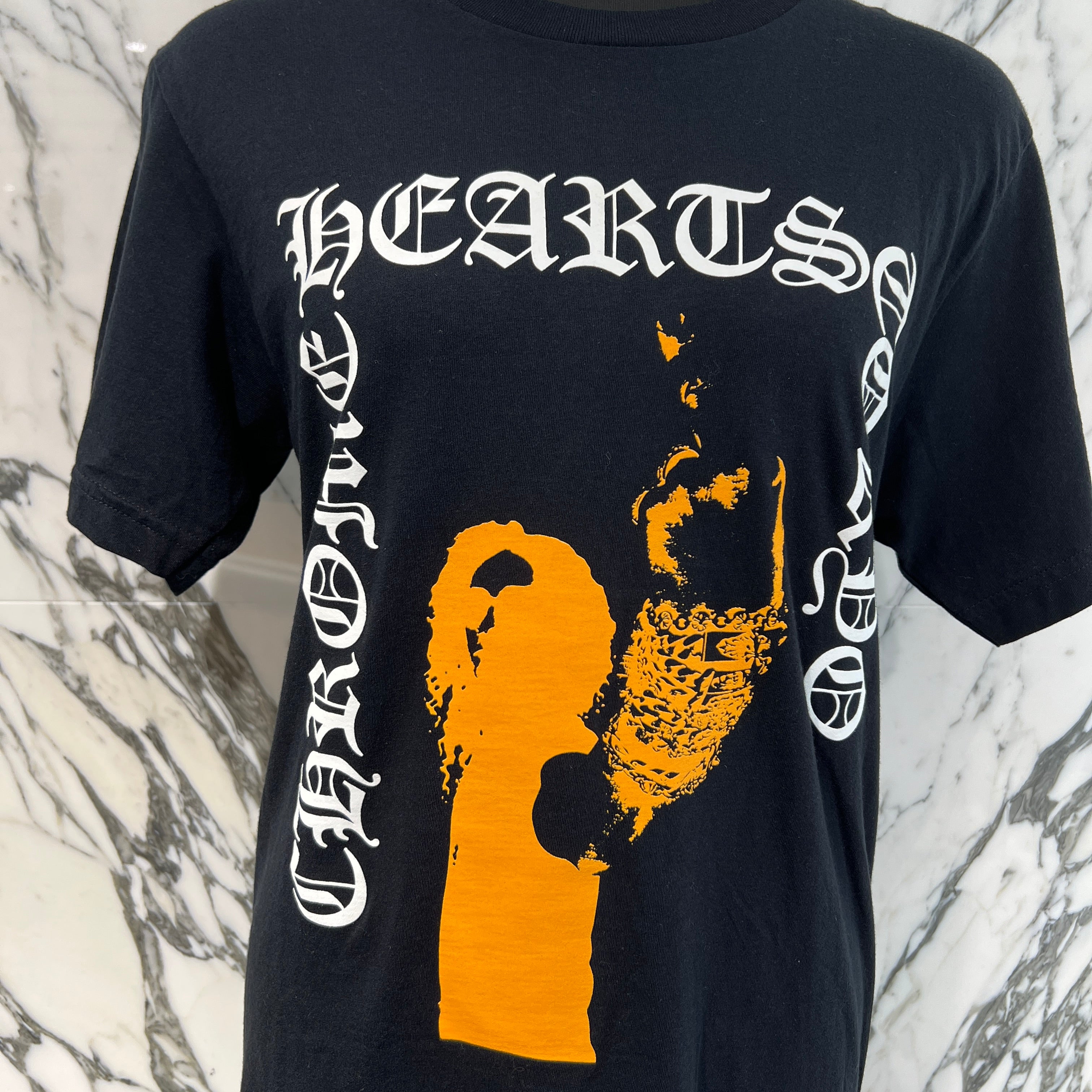 CHROME HEARTS Tokyo Limited AOYAMA 20th Anniversary Back Scroll Tee Size S クロムハーツ 東京限定 青山 20周年記念 バックスクロール Tシャツ サイズS