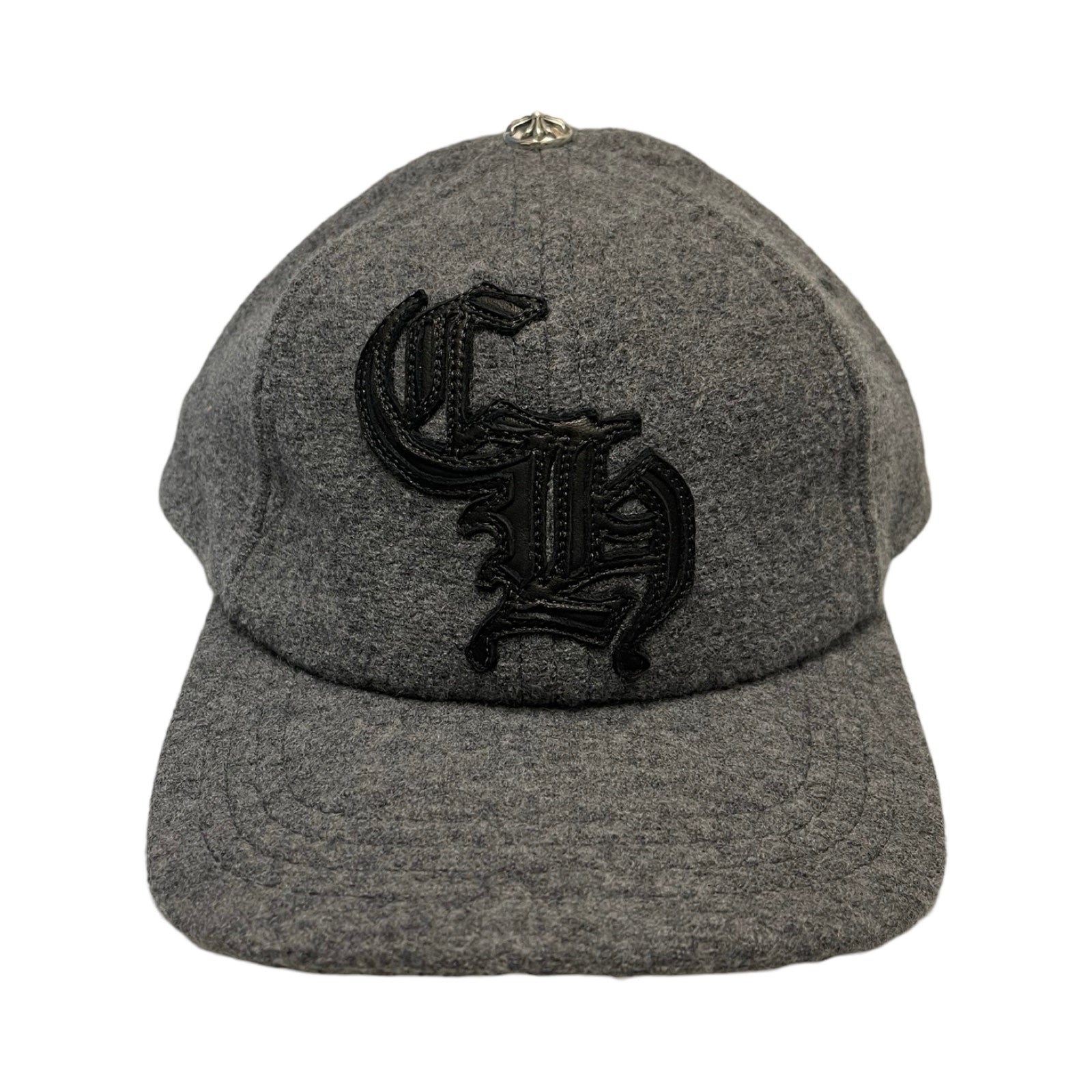 CHROME HEARTS CH Patch Wool Trucker Cap Size ONE SIZE（53-60）
