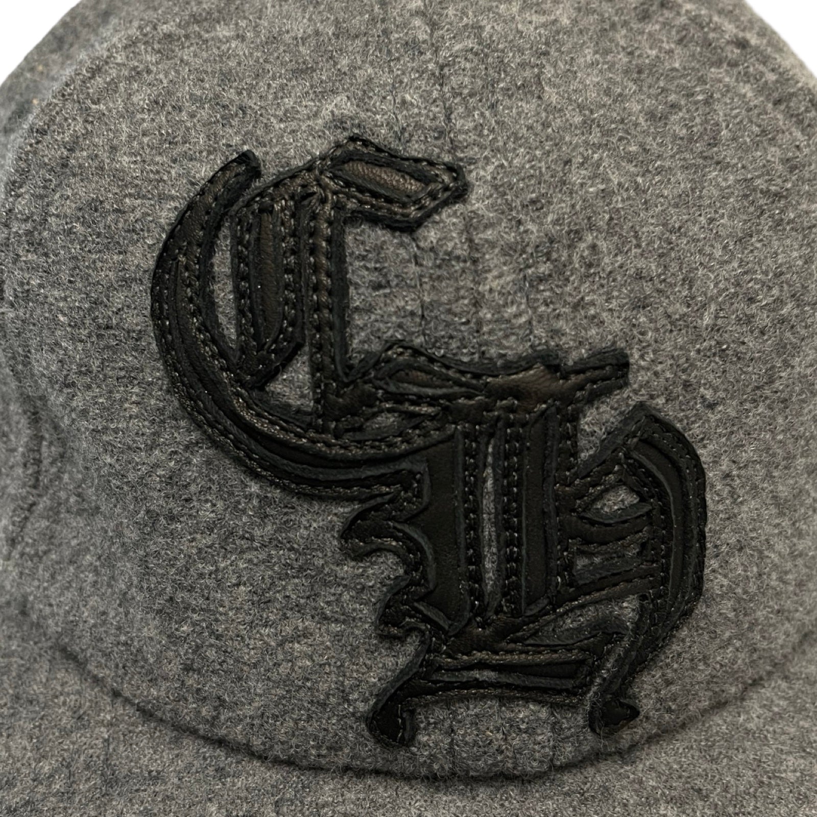CHROME HEARTS CH Patch Wool Trucker Cap Size ONE SIZE（53-60）