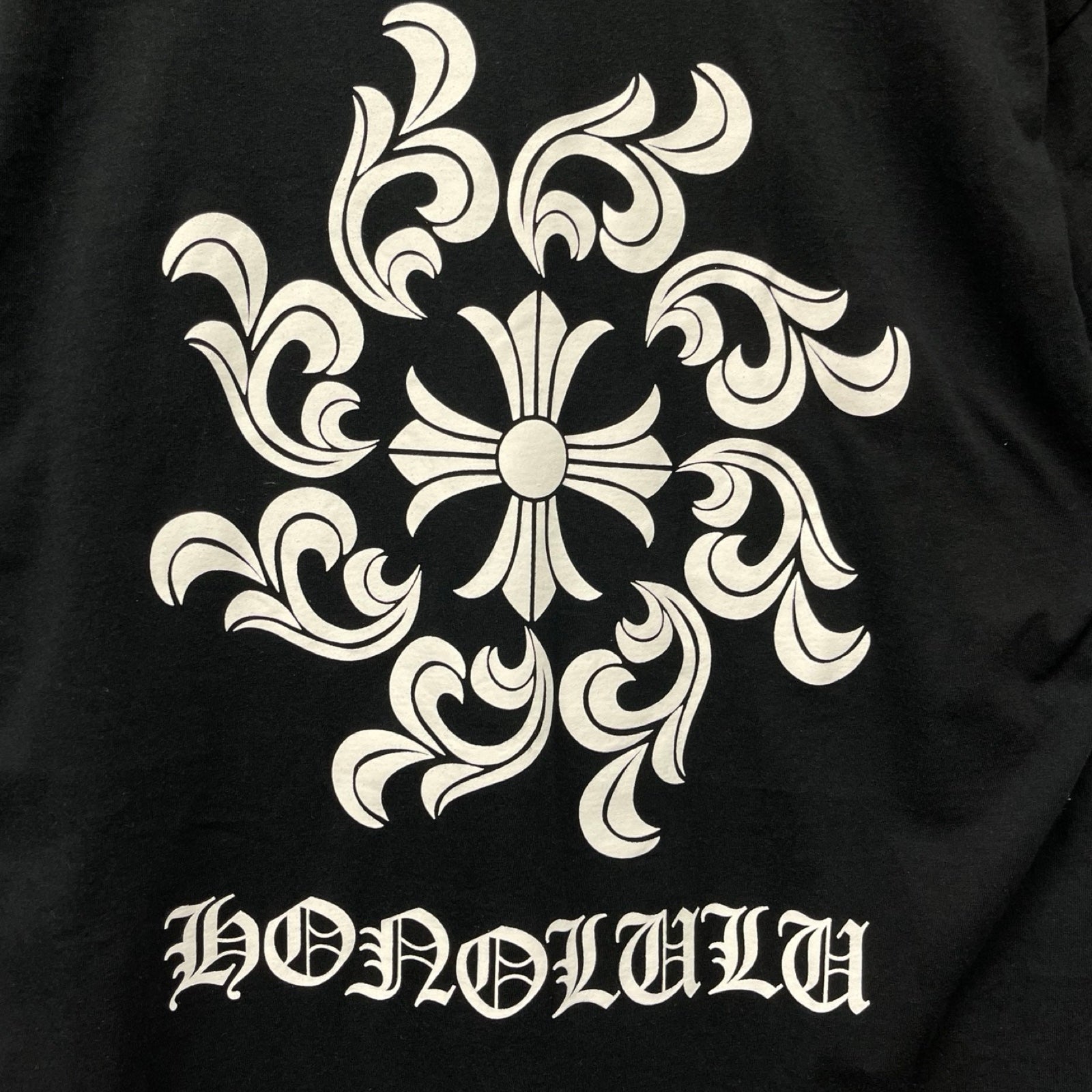 CHROME HEARTS Honolulu Limited Back Horseshoe Tee Size M