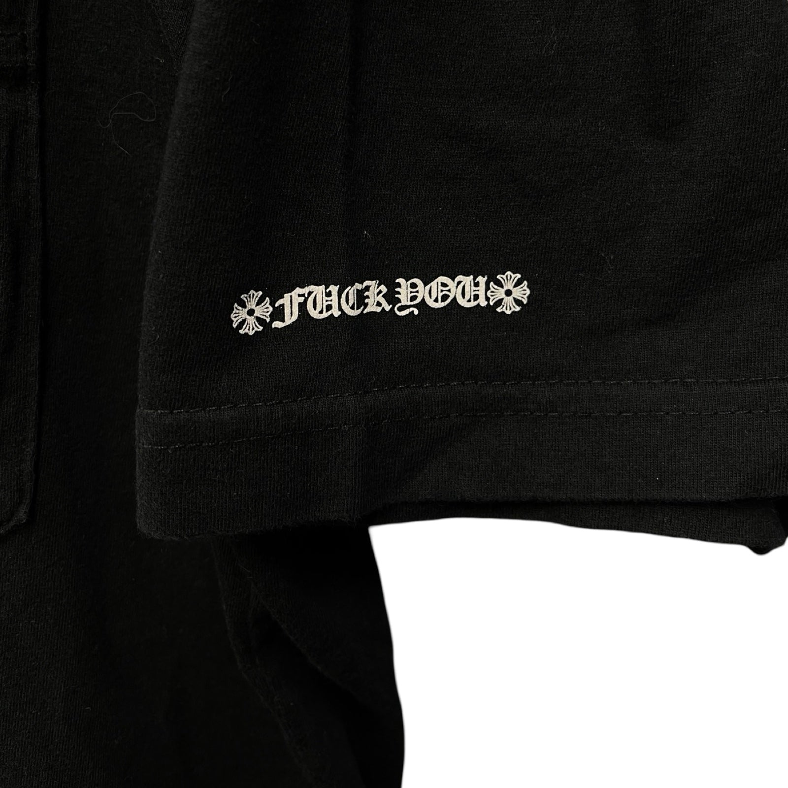 CHROME HEARTS Circle CH Plus Logo Tee Size L