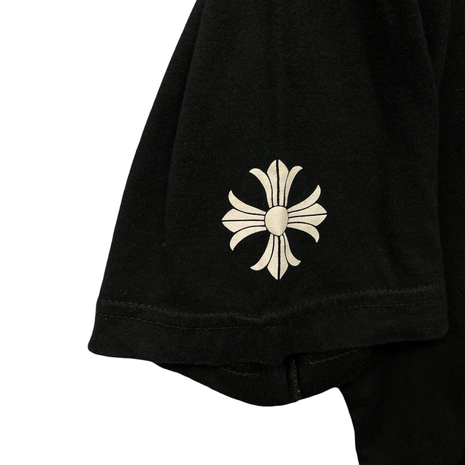 CHROME HEARTS Circle CH Plus Logo Tee Size L