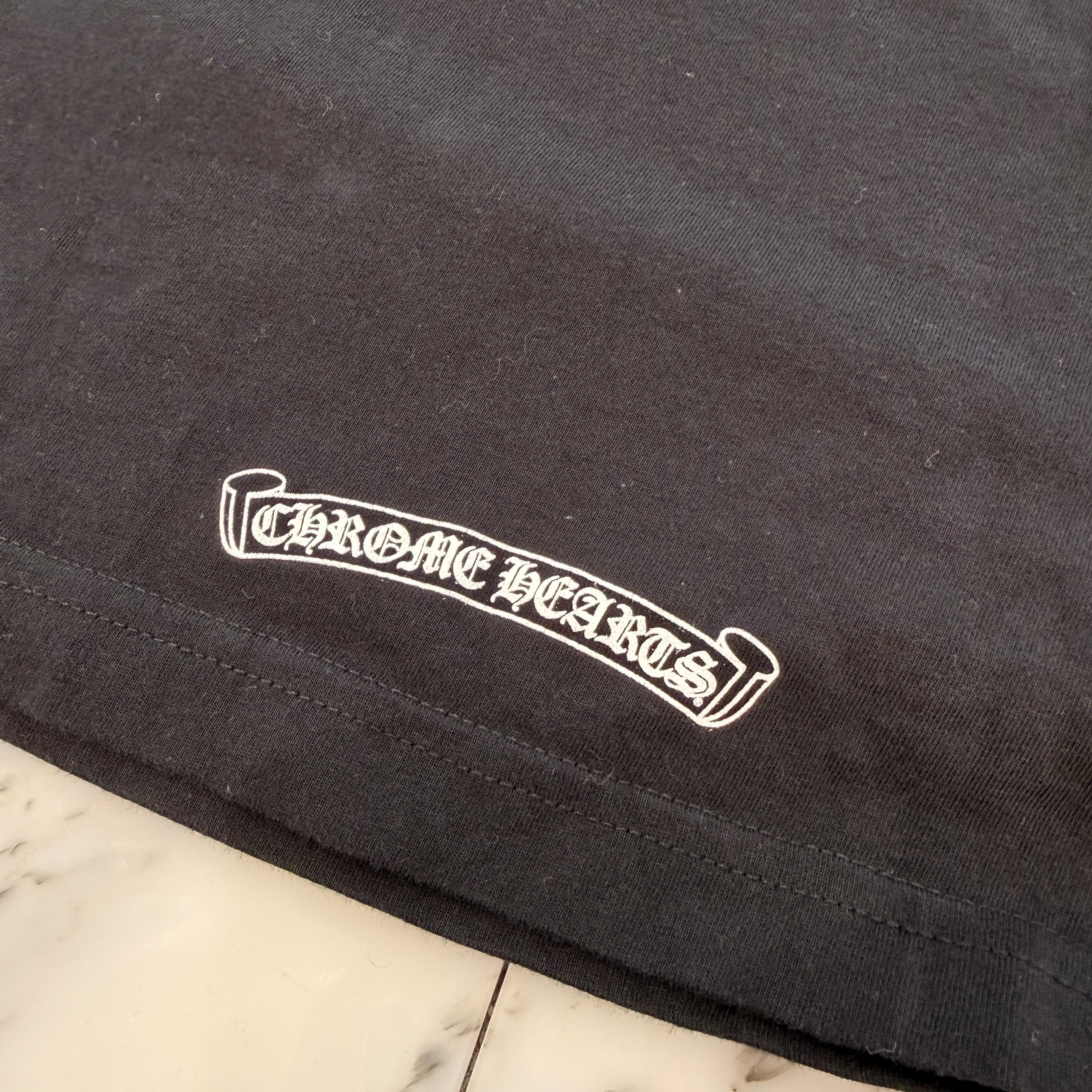 CHROME HEARTS Neon Bar Logo Tee Size S クロムハーツ ネオンバー ロゴ Tシャツ サイズS