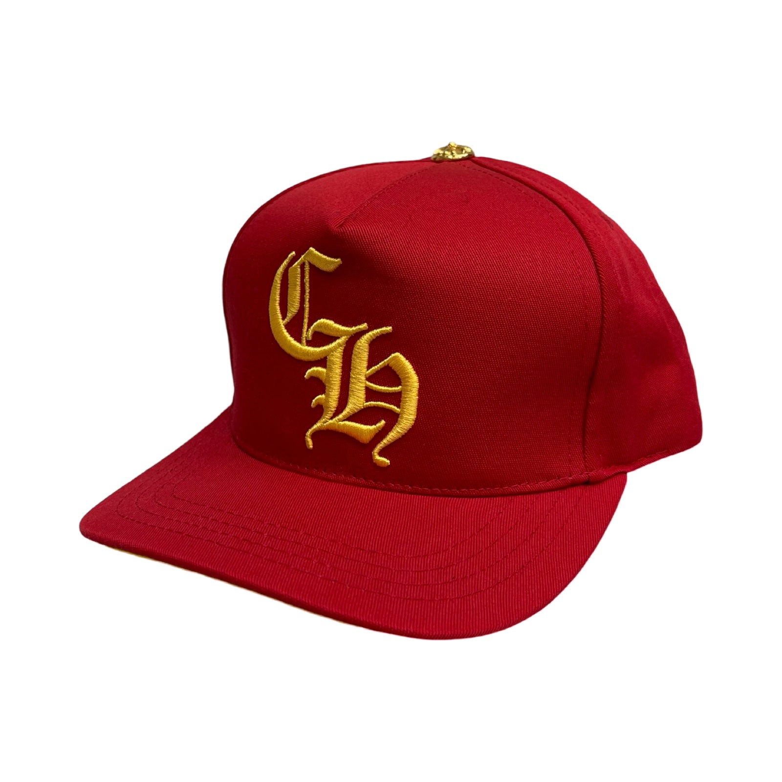 CHROME HEARTS 22K CH Logo Embroidery Trucker Cap Size ONE SIZE（53-60）