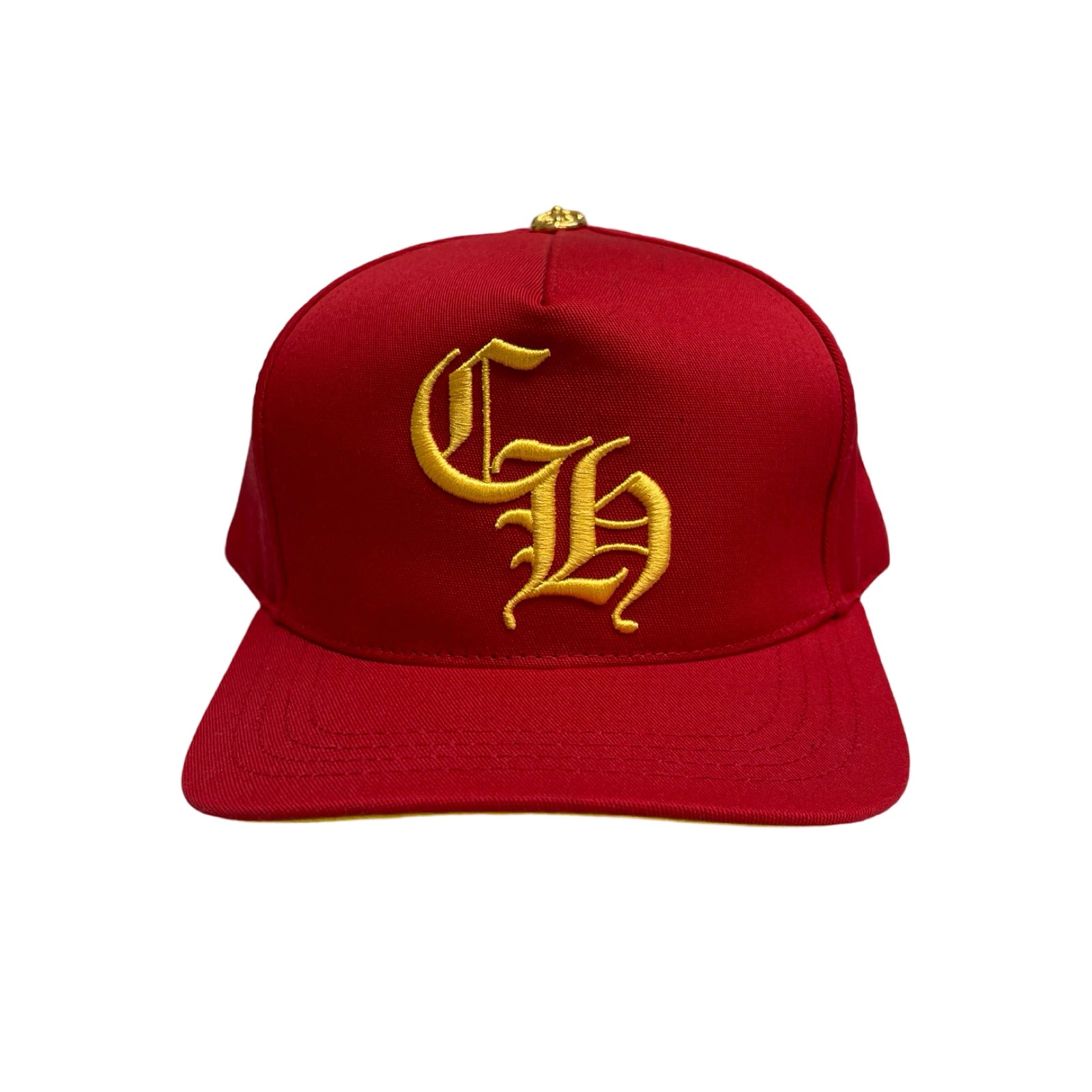 CHROME HEARTS 22K CH Logo Embroidery Trucker Cap Size ONE SIZE（53-60）