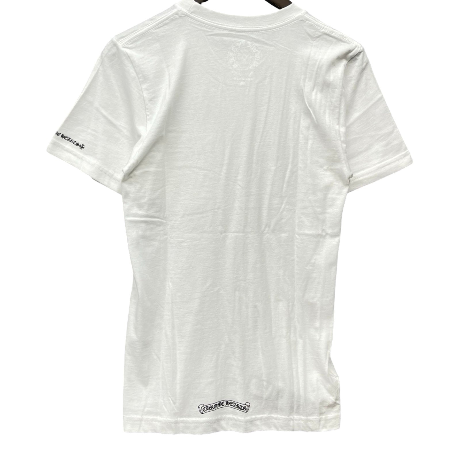 CHROME HEARTS Neck Logo Tee Size XS
