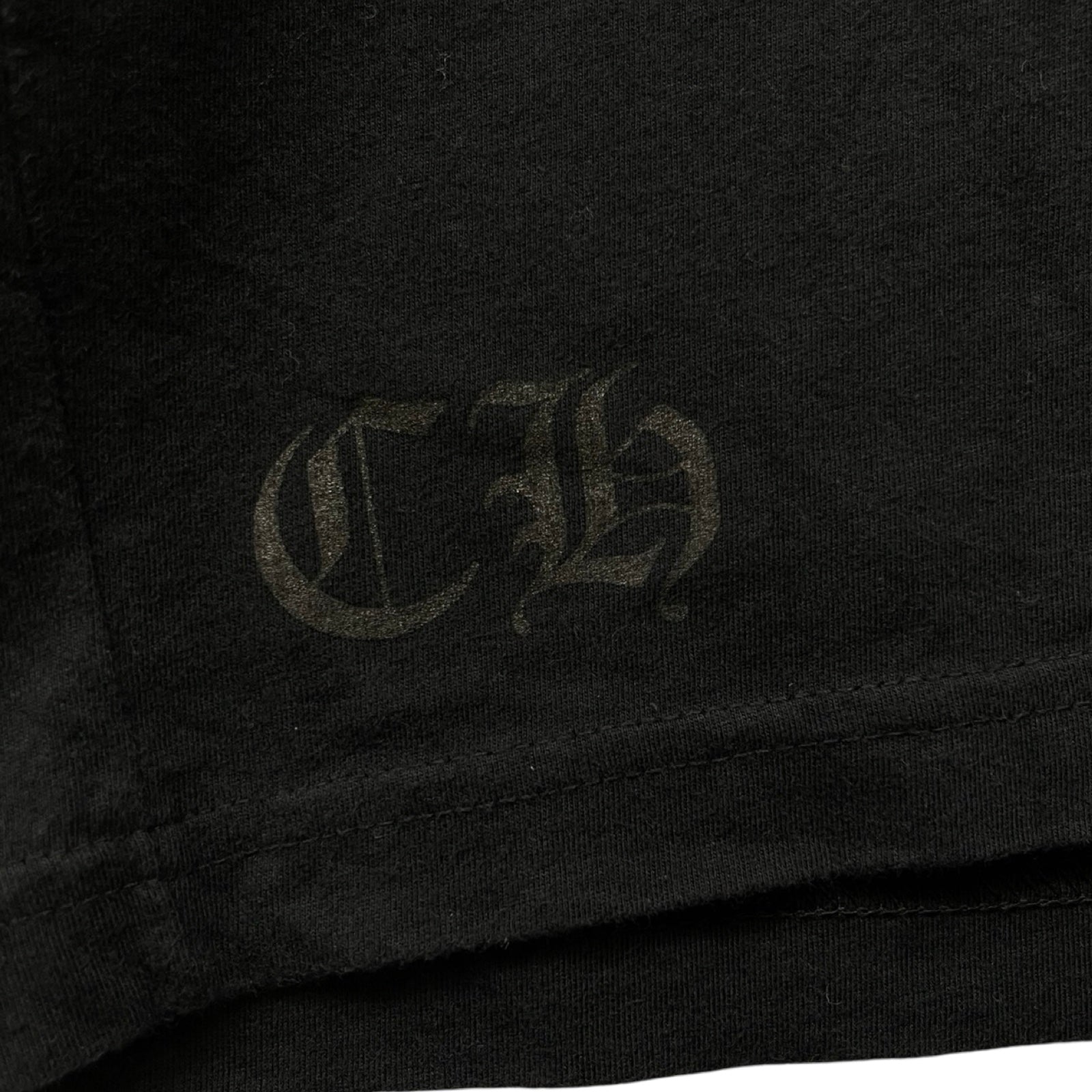 CHROME HEARTS Back FUCK YOU Horseshoe Long Sleeve Tee Size L