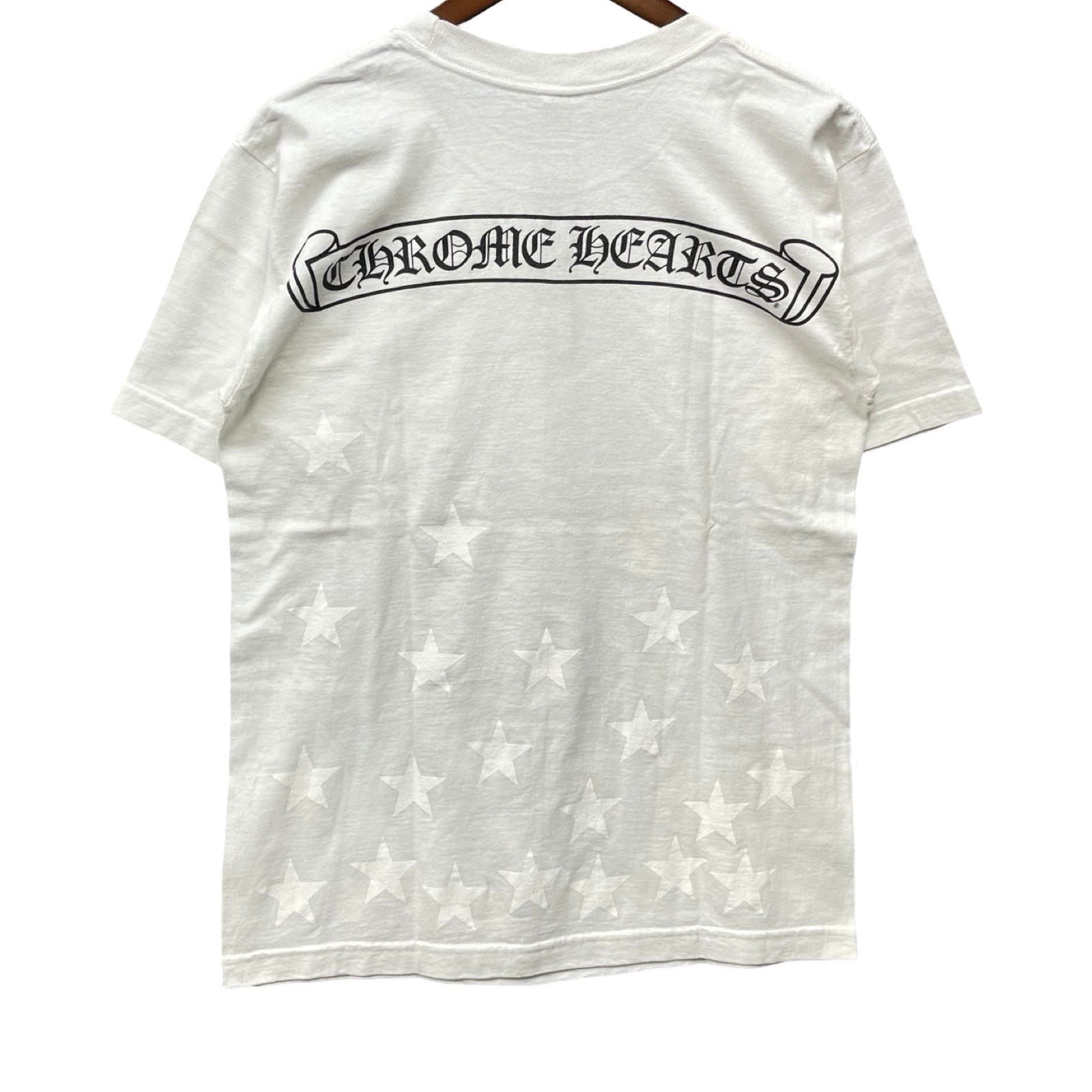 CHROME HEARTS Horseshoe Star Print Tee Size M