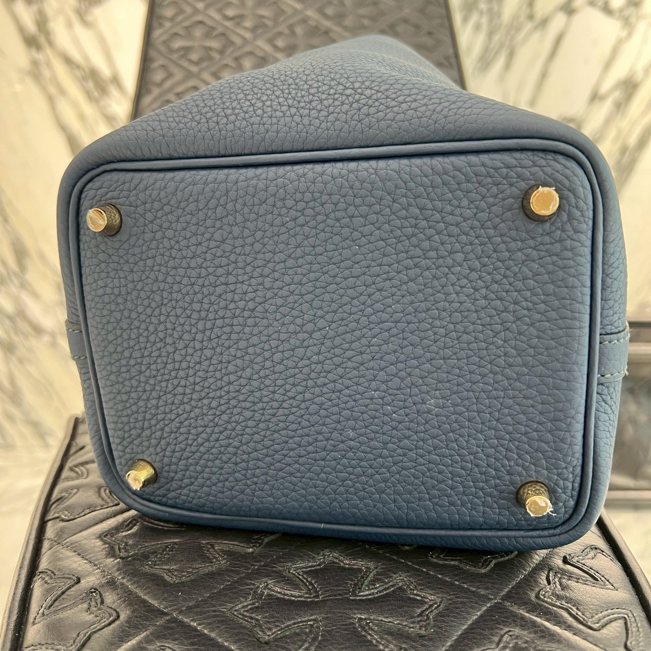 HERMES Picotin Lock PM "BLUE NUIT" B刻印 エルメス ピコタン ロック PM "ブルーニュイ" B刻印