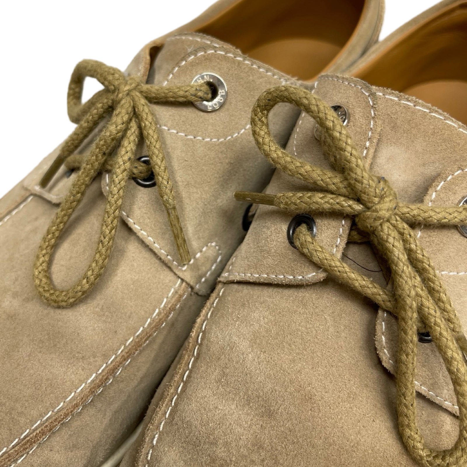 JOHN LOBB Deck Suede Shoes 0315 Size 9