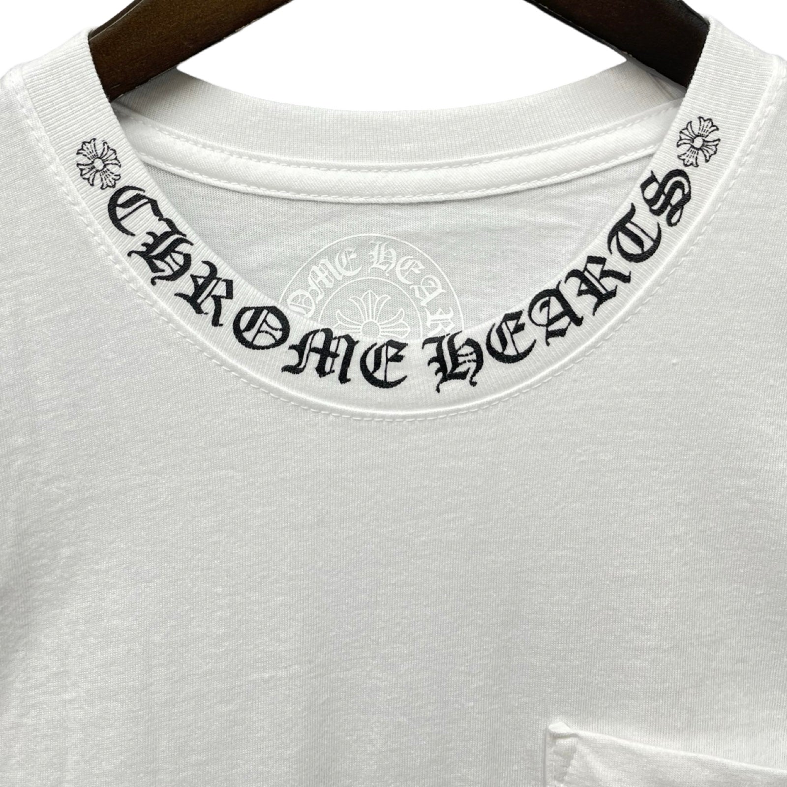 Chrome Hearts Neck Logo T-Shirt