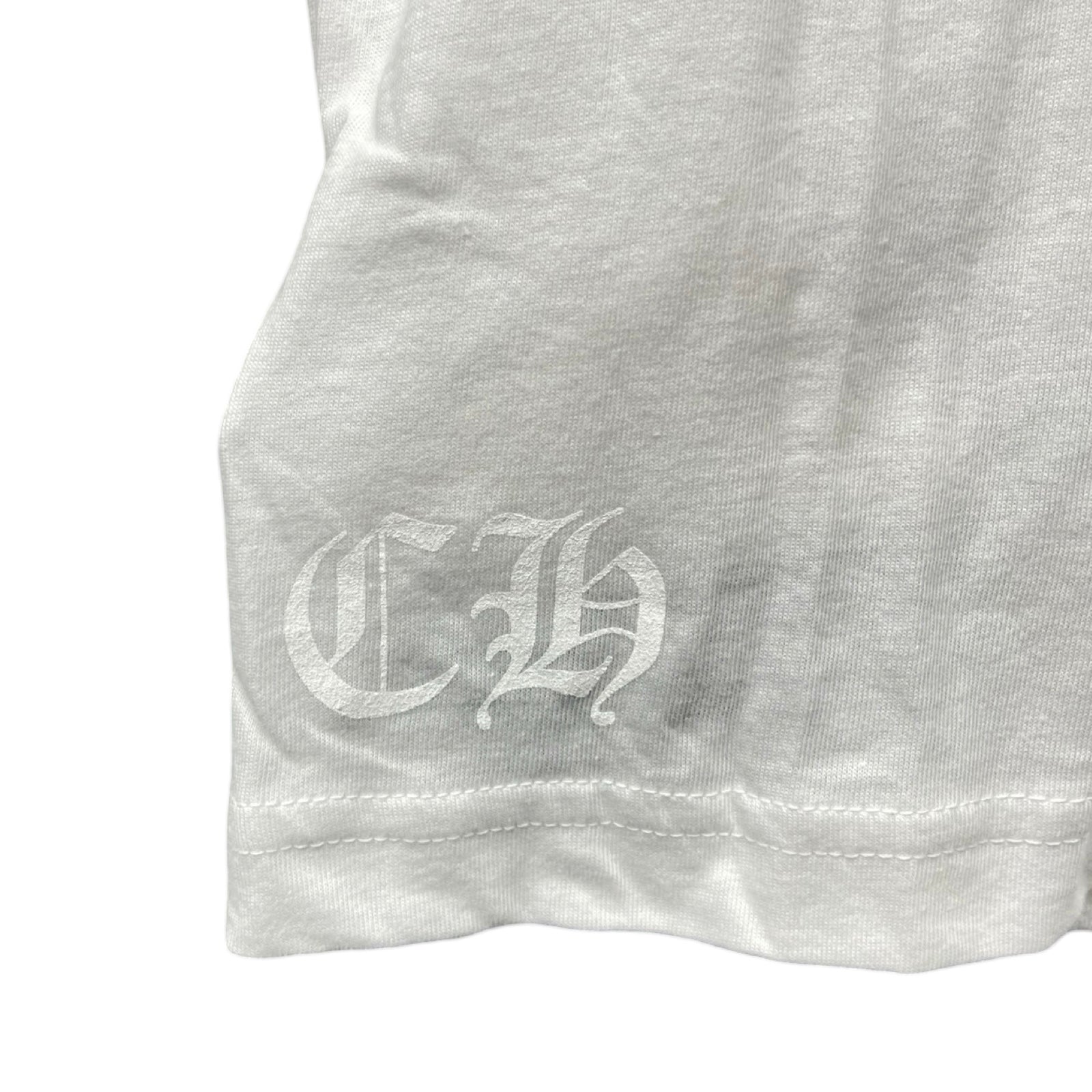CHROME HEARTS Neck Logo Tee Size XS