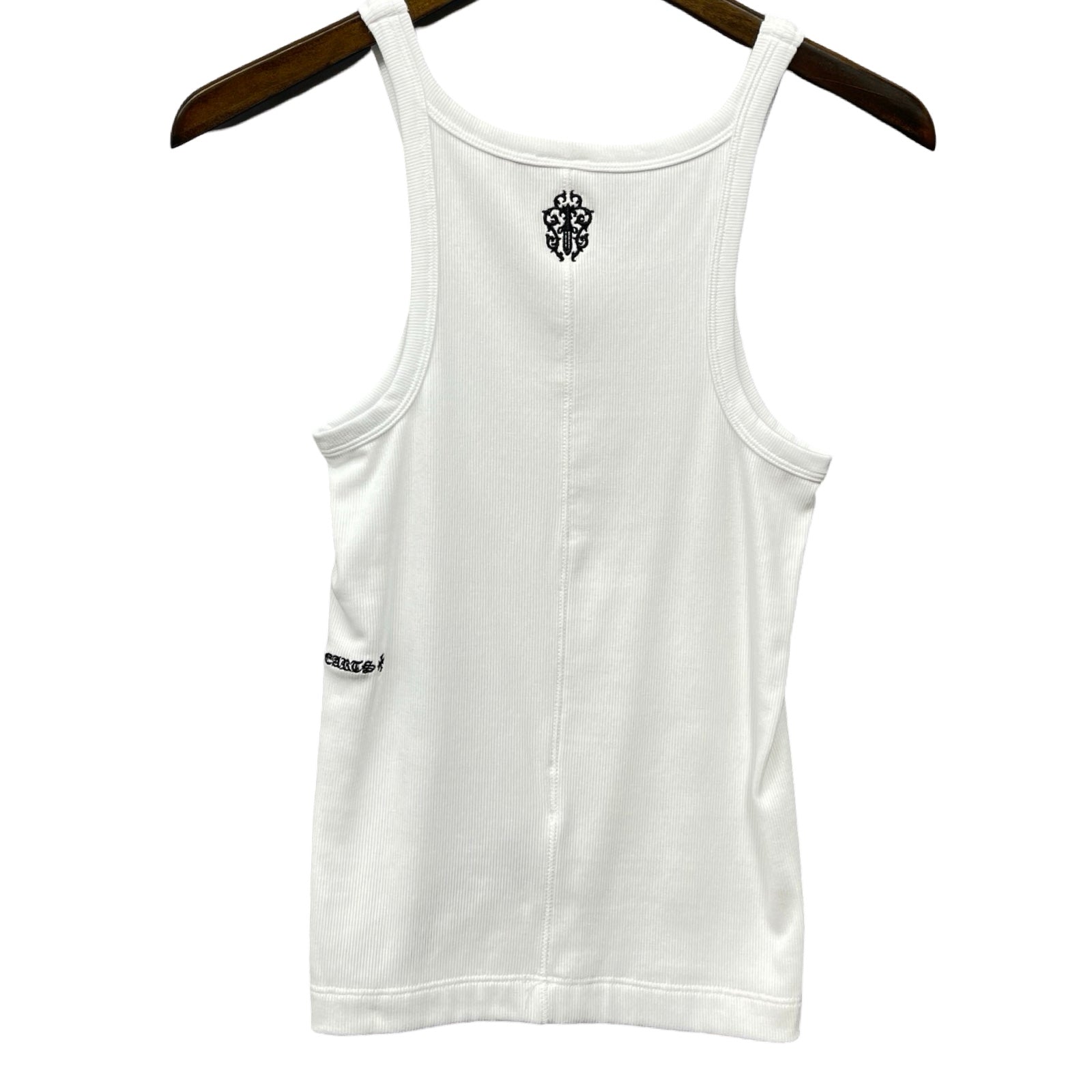 CHROME HEARTS Y NOT Vine Dagger Embroidery Tank Top Size M