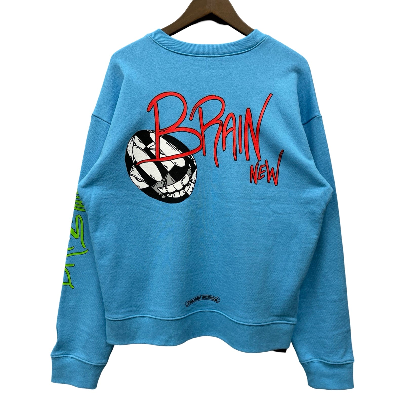 CHROME HEARTS×MATTY BOY 2024SS BRAIN NEW Sweat Shirt Size M