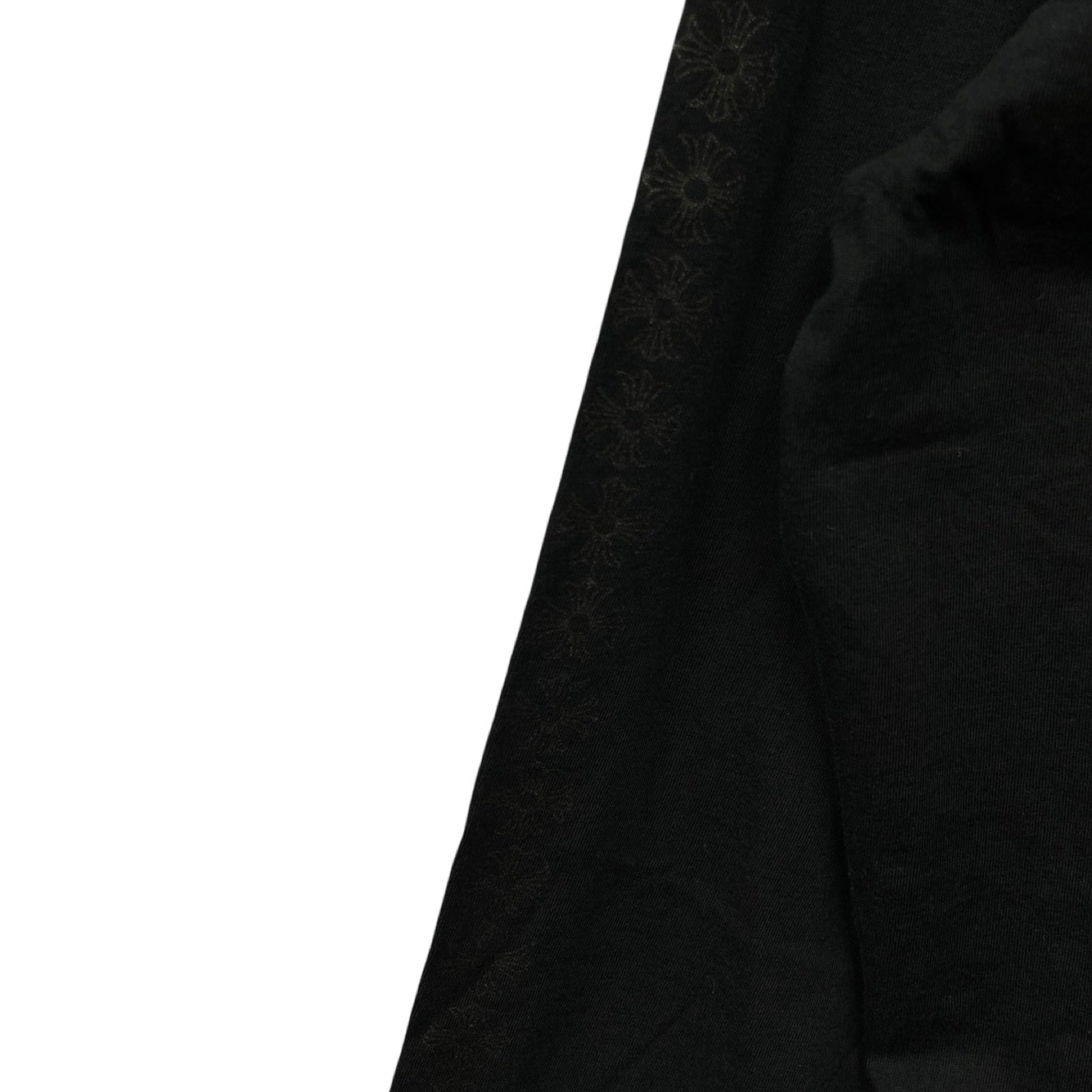 CHROME HEARTS CH Plus Vertical Logo Long Sleeve Tee Size XL