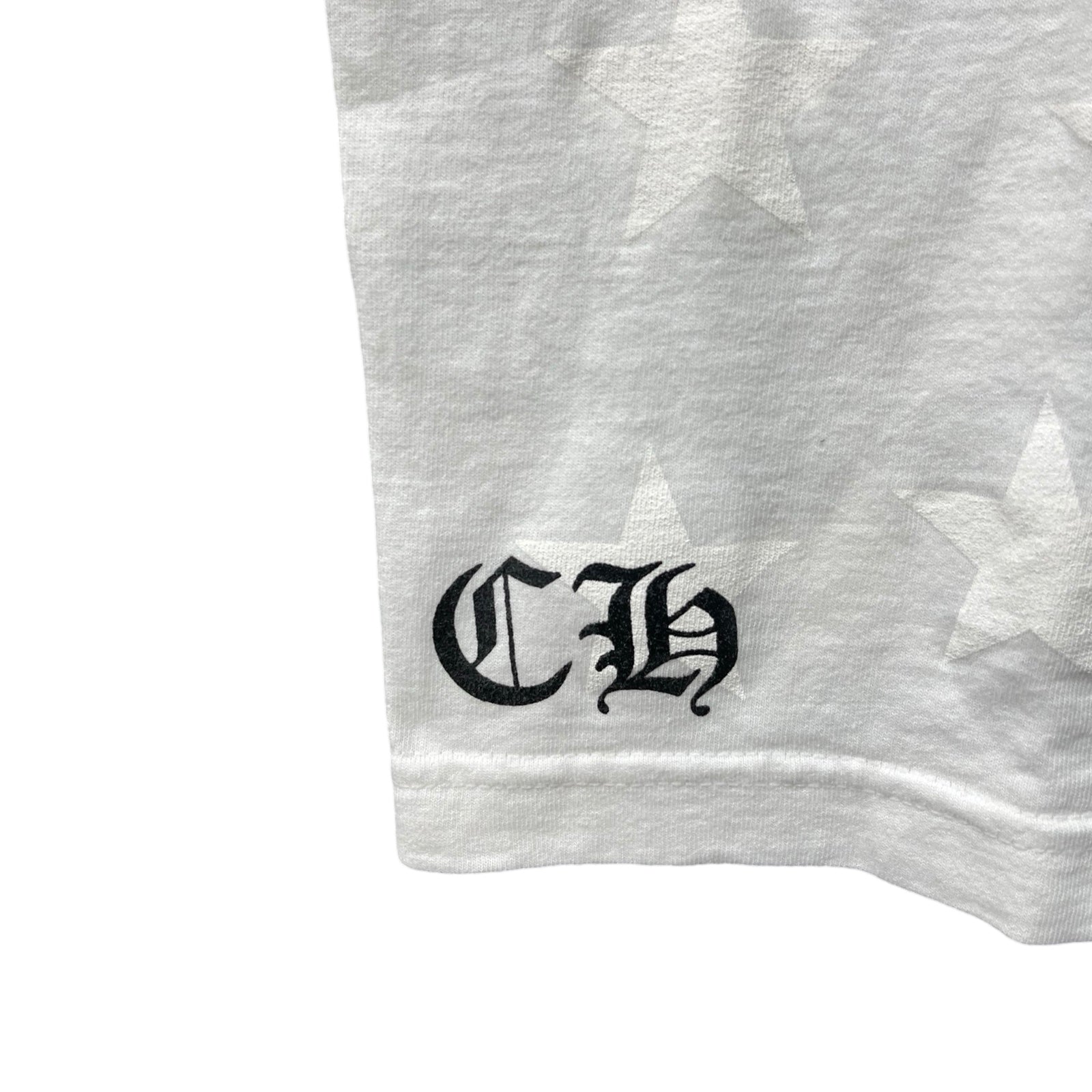 CHROME HEARTS Horseshoe Star Print Tee Size M