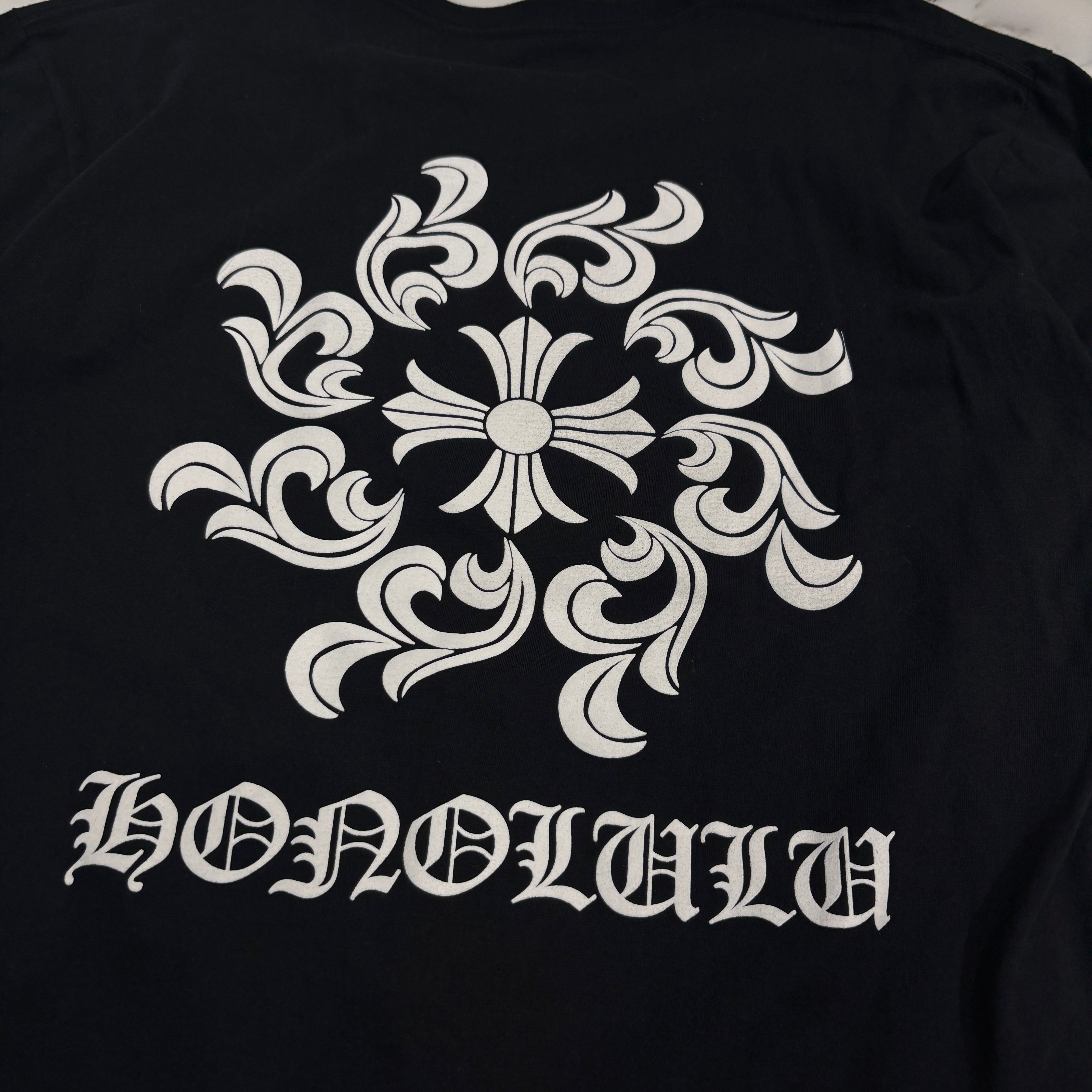 CHROME HEARTS Honolulu Exclusive Horseshoe Logo Tee Size L クロムハーツ ホノルル限定 ホースシュー ロゴ Tシャツ サイズL