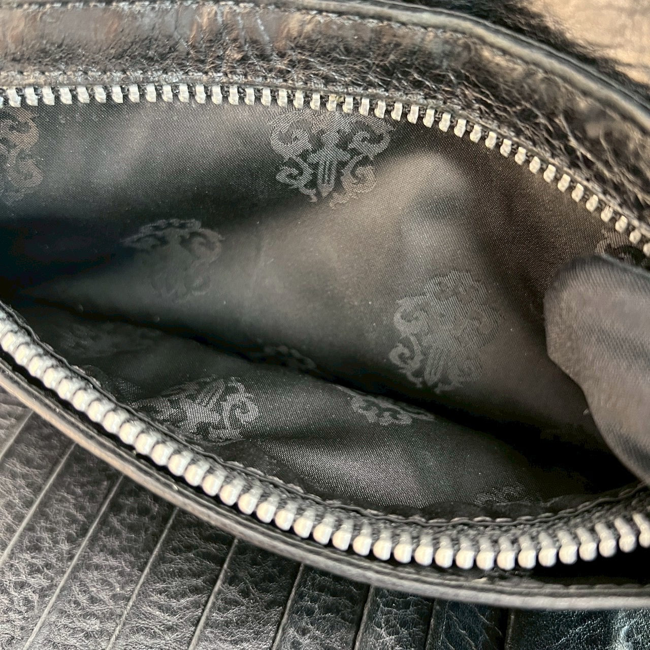 CHROME HEARTS Wave Cross Ball Wallet クロムハーツ ウェーブクロスボール ウォレット