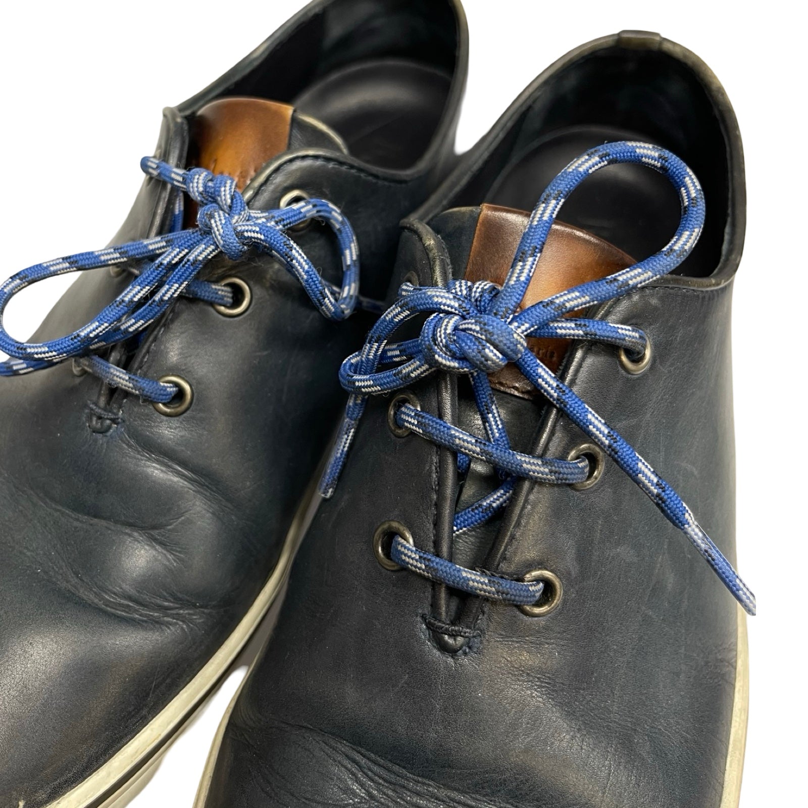 Berluti MATTEO 3-Eyelet Venezia Leather Sneakers D499K Size 8 1/2