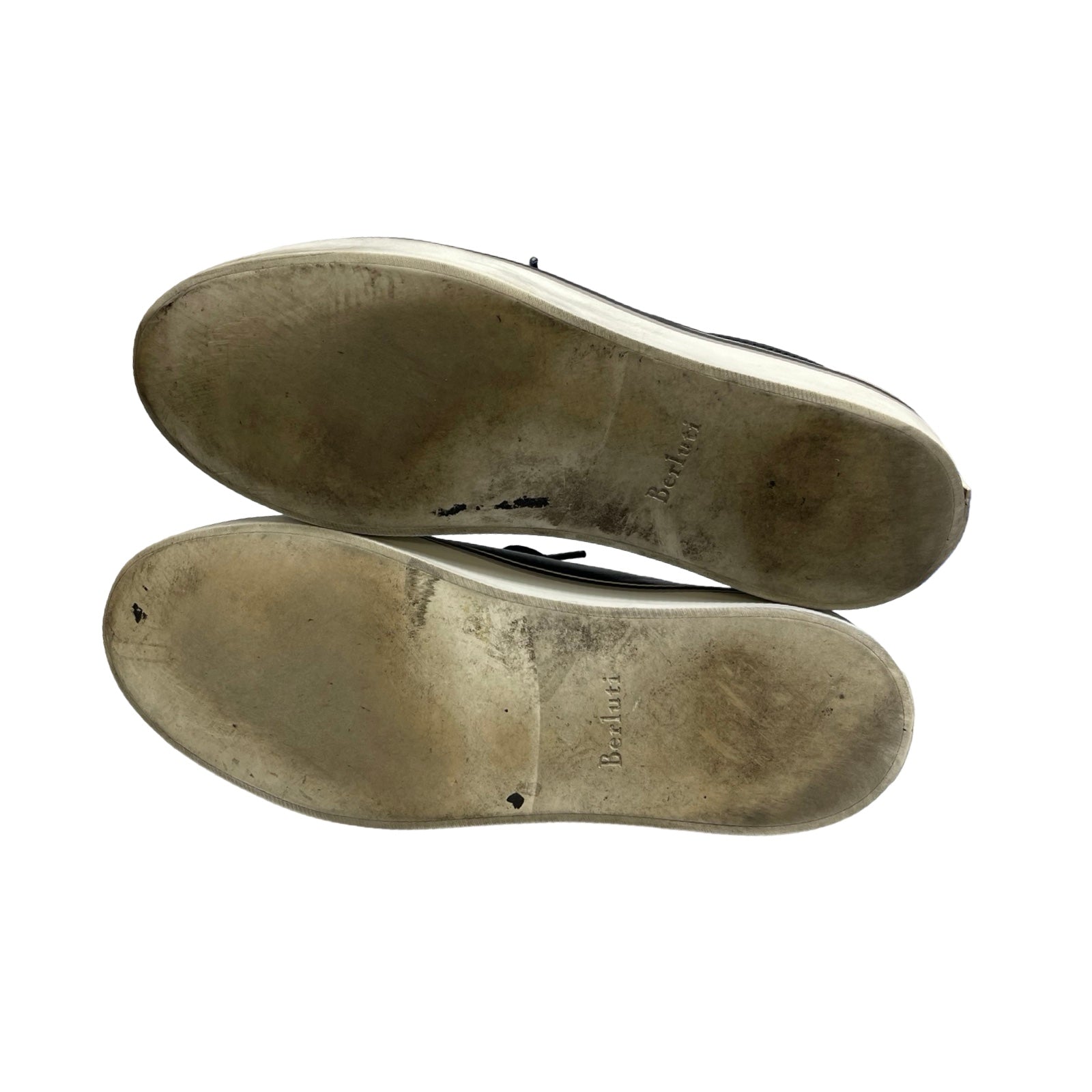 Berluti MATTEO 3-Eyelet Venezia Leather Sneakers D499K Size 8 1/2