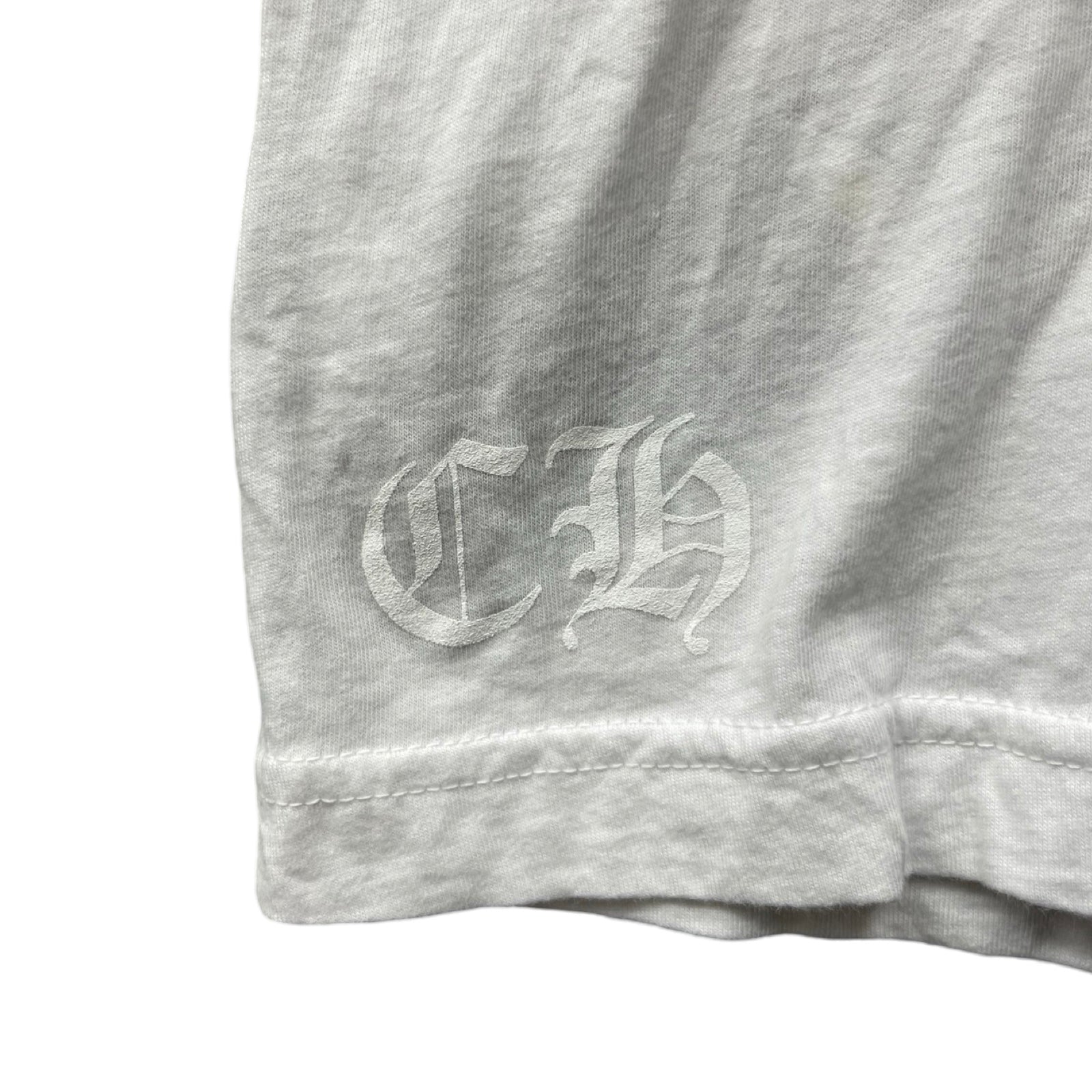 CHROME HEARTS Back Scroll Label Logo Long Sleeve Tee Size S