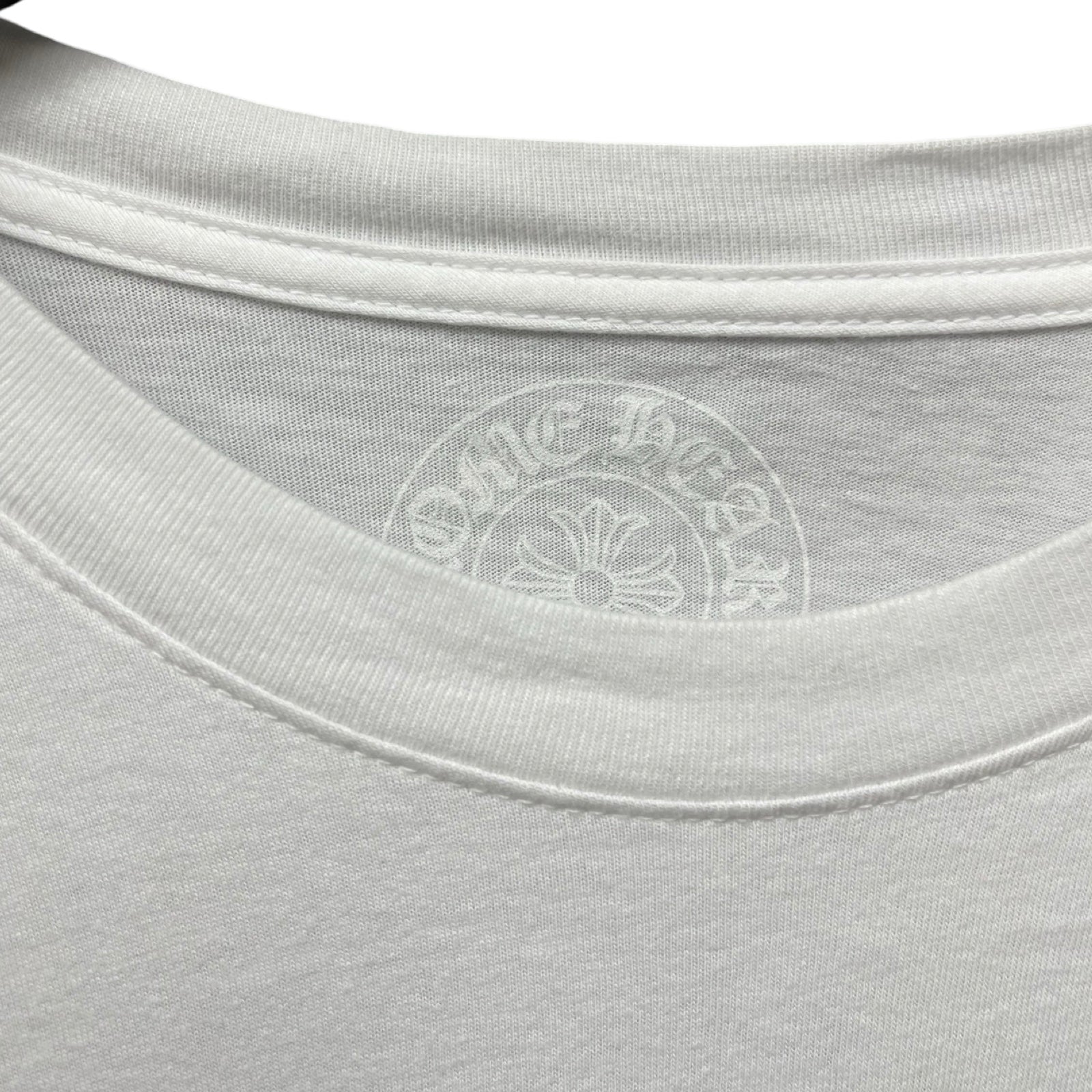 CHROME HEARTS Back Scroll Label Logo Long Sleeve Tee Size S