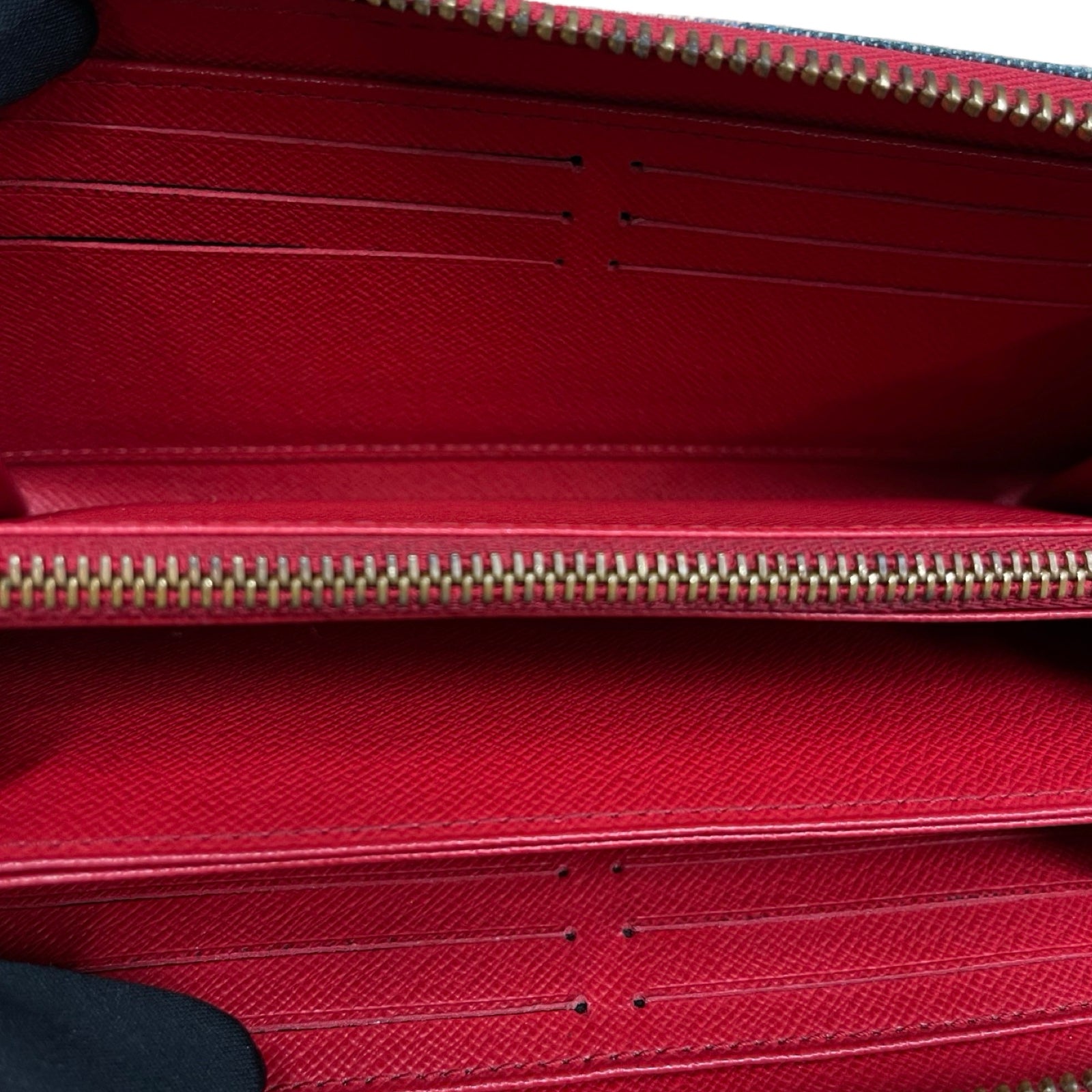 LOUIS VUITTON 2020SS Monogram Denim Square Patch Work Zippy Wallet M44938