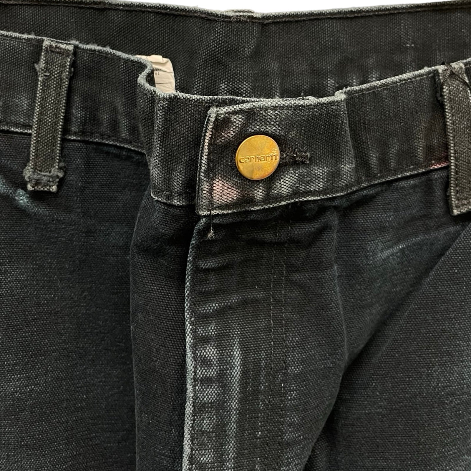 Carhartt Double Knee Denim Painter Pants Size 36×30