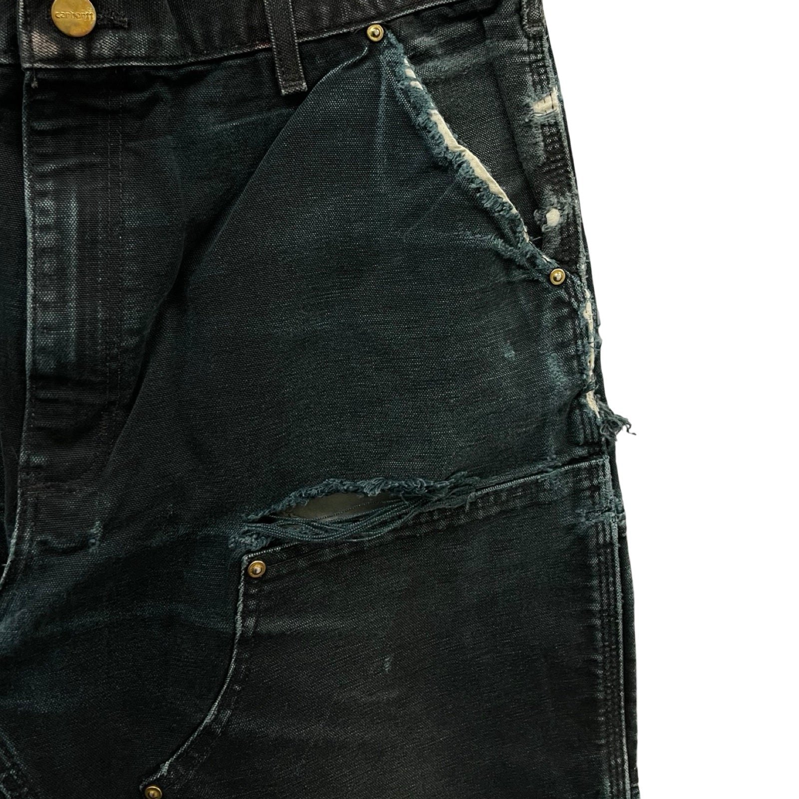 Carhartt Double Knee Denim Painter Pants Size 36×30