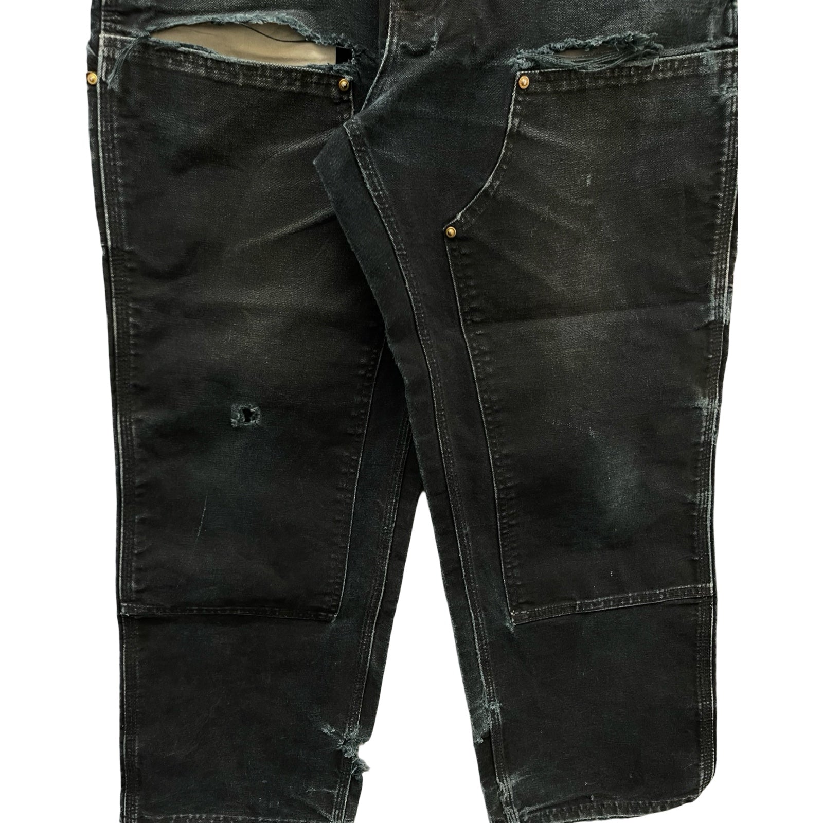 Carhartt Double Knee Denim Painter Pants Size 36×30