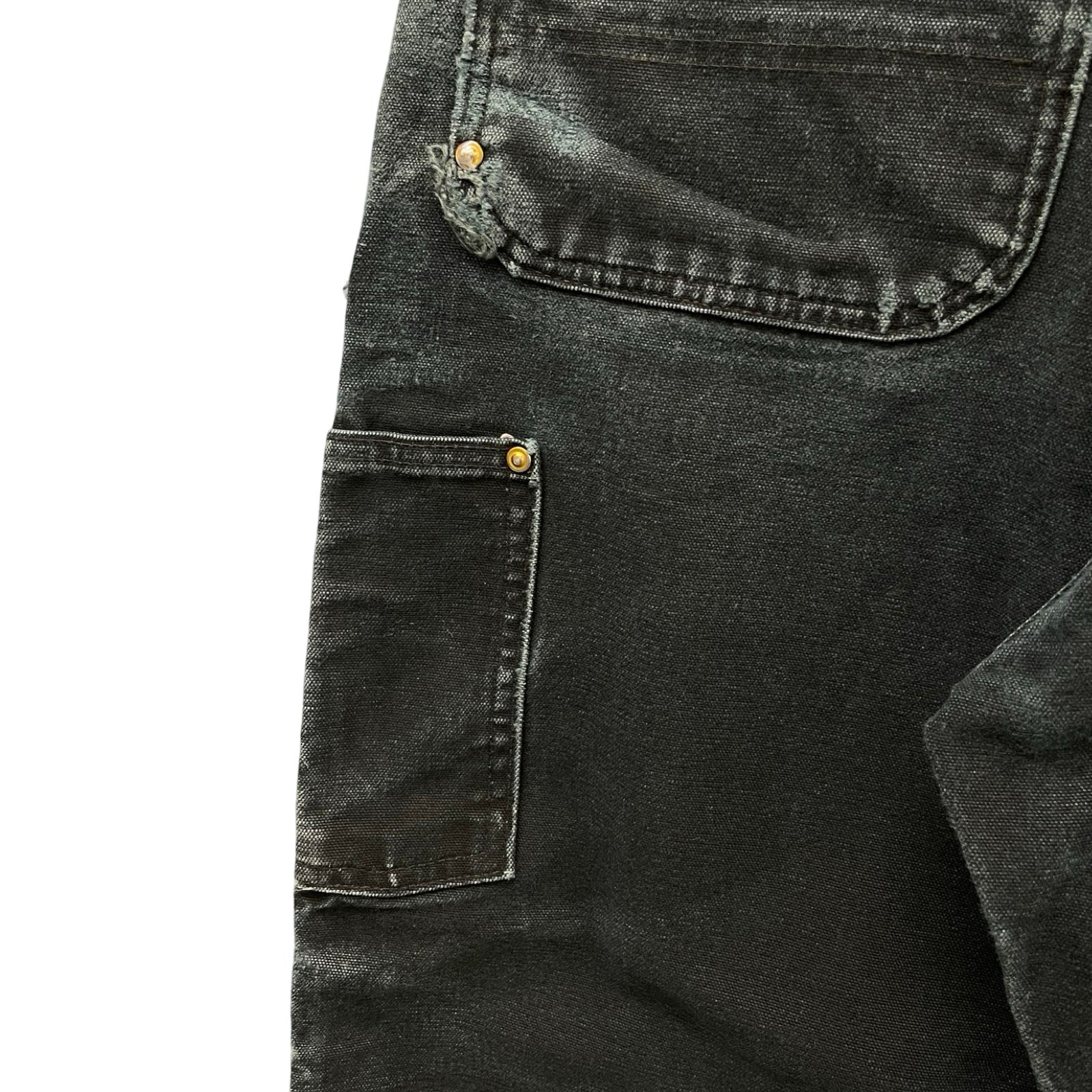 Carhartt Double Knee Denim Painter Pants Size 36×30