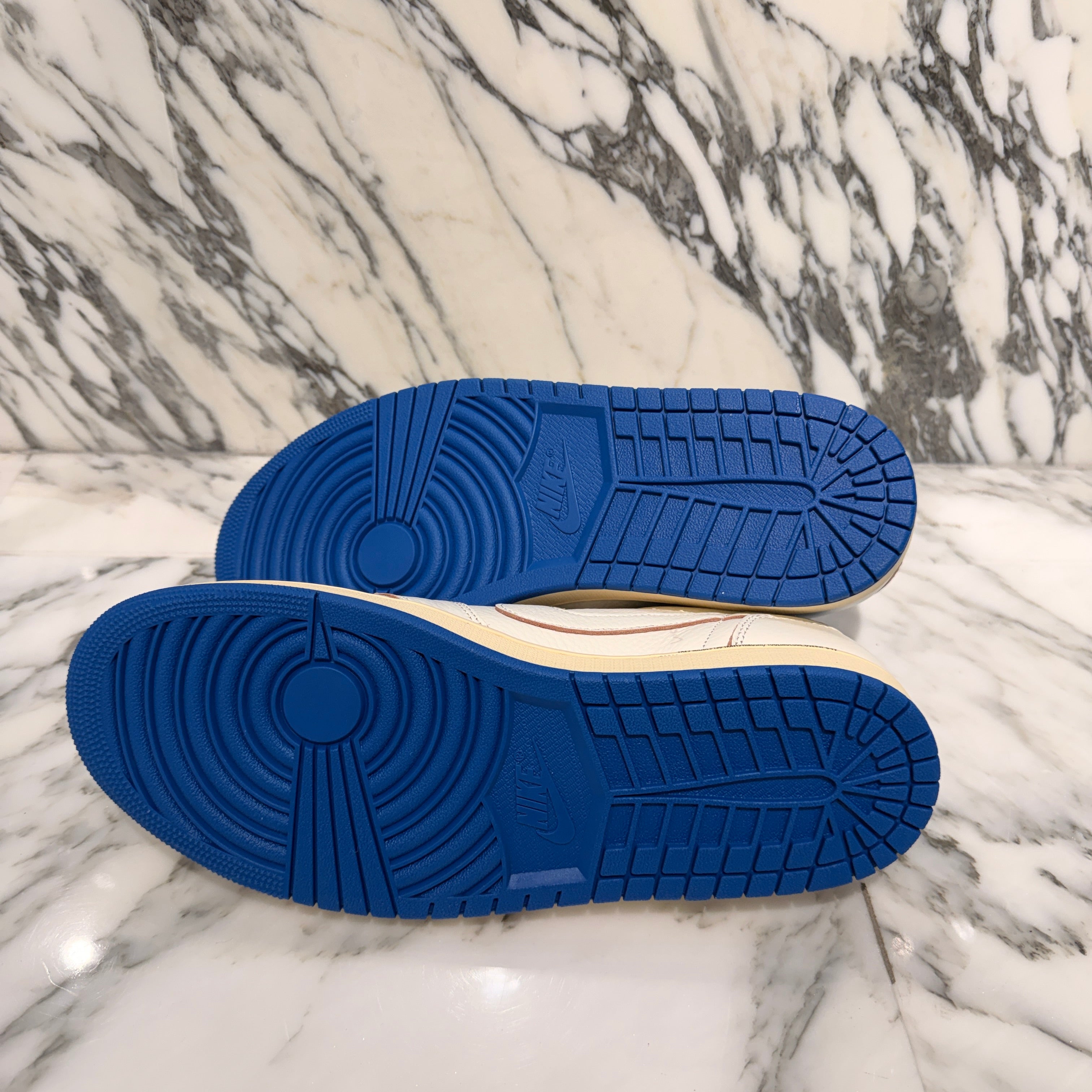 NIKE × Travis Scott 2022AW Air Jordan 1 Low OG SP " Sail/Military Blue " DM7866-104 Size US10.5 (28.5cm) ナイキ×トラヴィススコット エアジョーダン1 ロー OG SP "セイル/ミリタリーブルー" サイズUS10.5 (28.5cm)