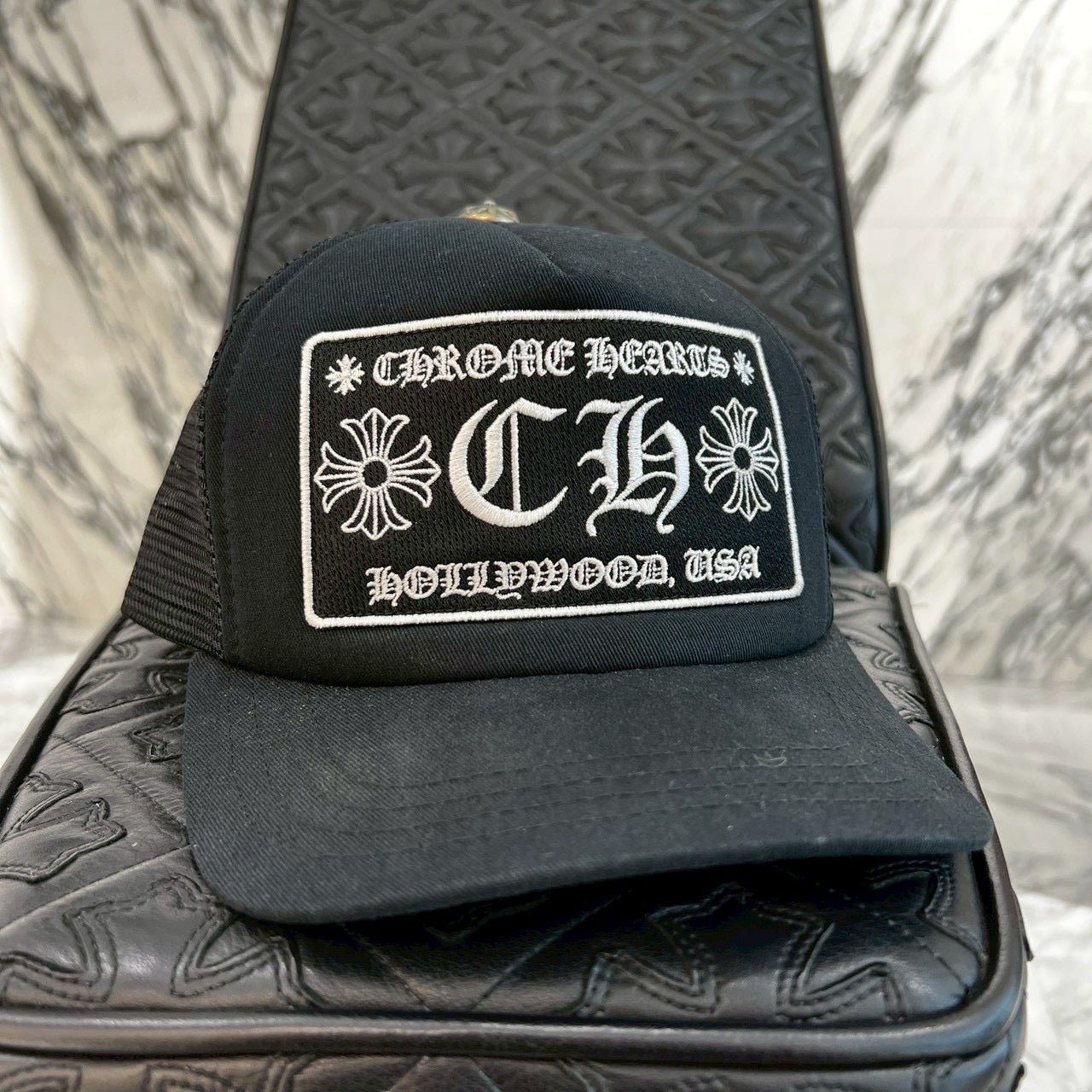 CHROME HEARTS Hollywood Limited Trucker Cap Size ONE SIZE