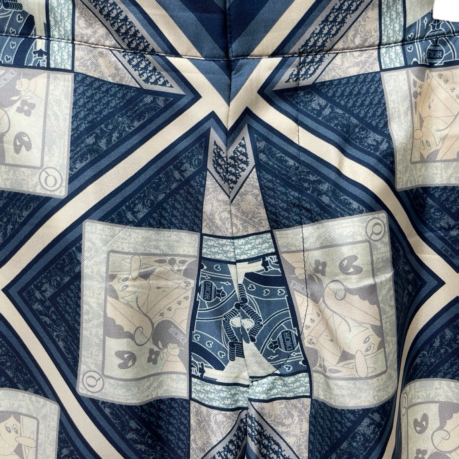 DIOR × Kenny Scharf 2021AW Bermuda Shorts 013C121A5352 Size 54