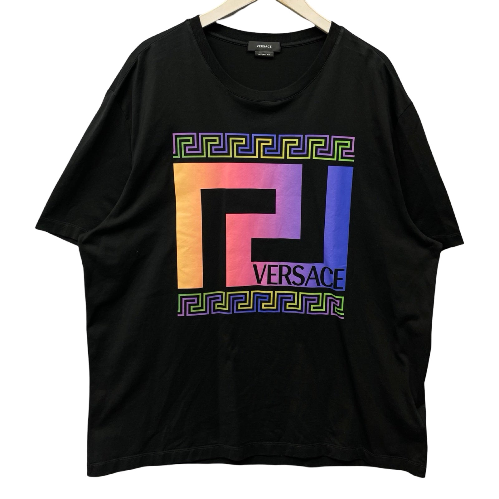 VERSACE 2021SS Greca Tee 1001663 1A00929 Size 4XL