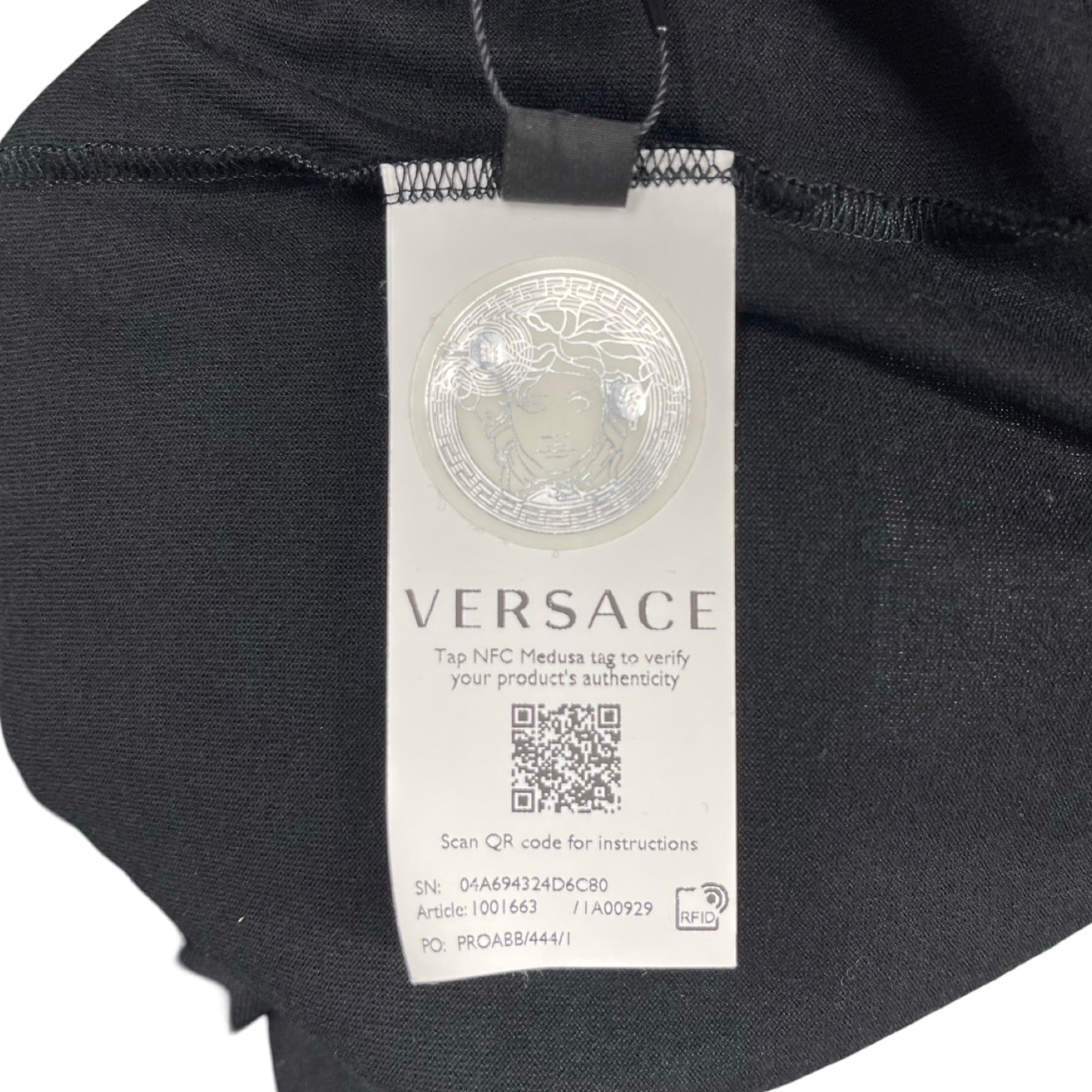 VERSACE 2021SS Greca Tee 1001663 1A00929 Size 4XL
