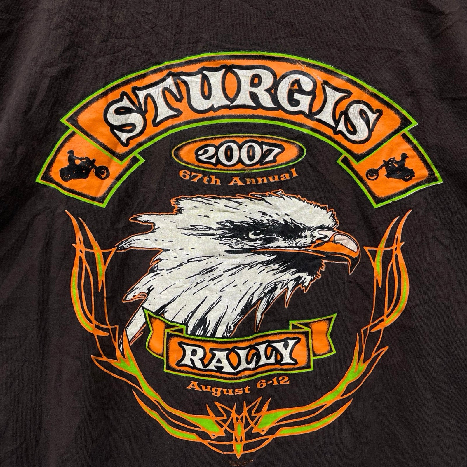 Vintage 00's BLACK HILLS MOTOR CLASSIC "STURGIS" 2007 L/S Tee Size XL
