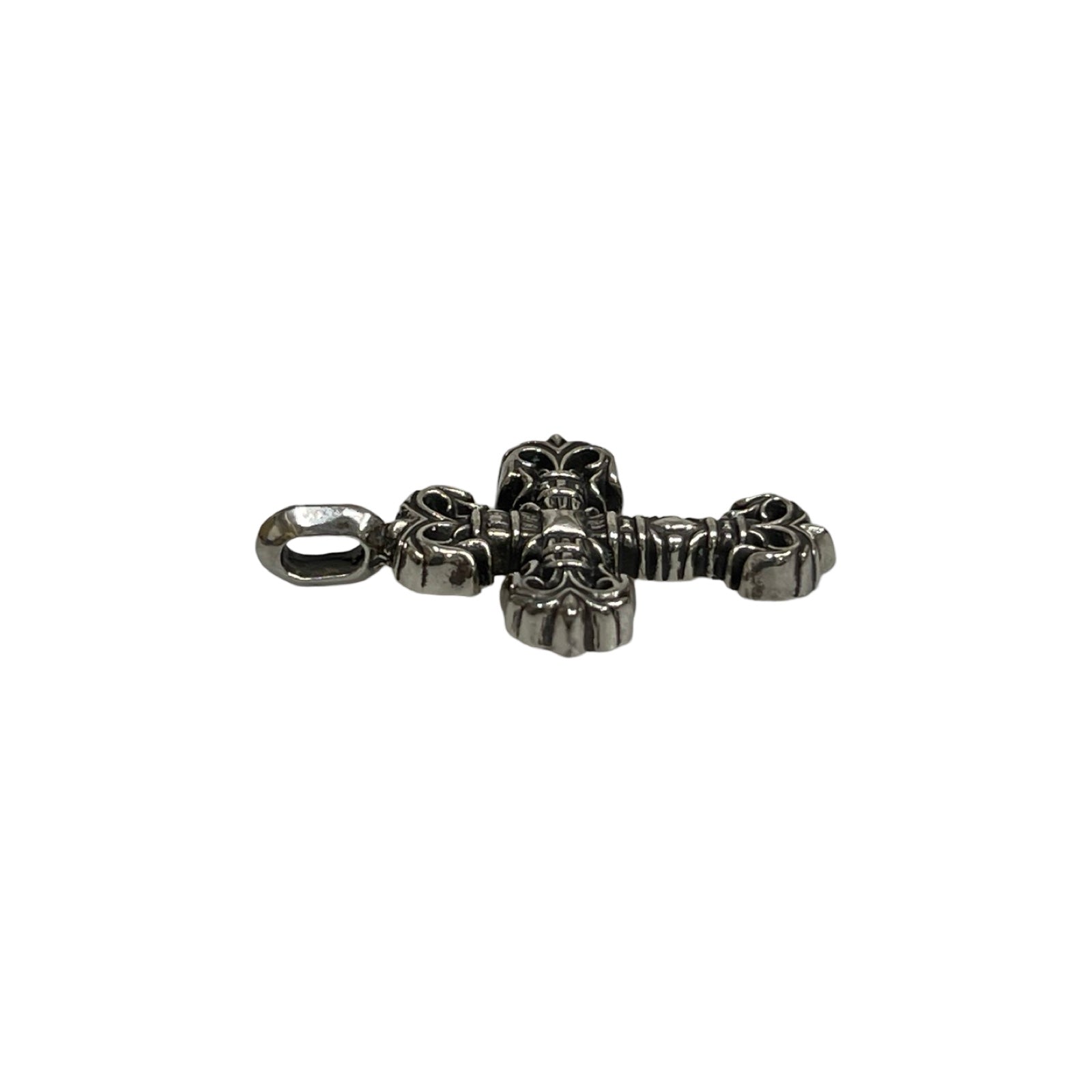 CHROME HEARTS Filigree Cross Shilver Pendent Top