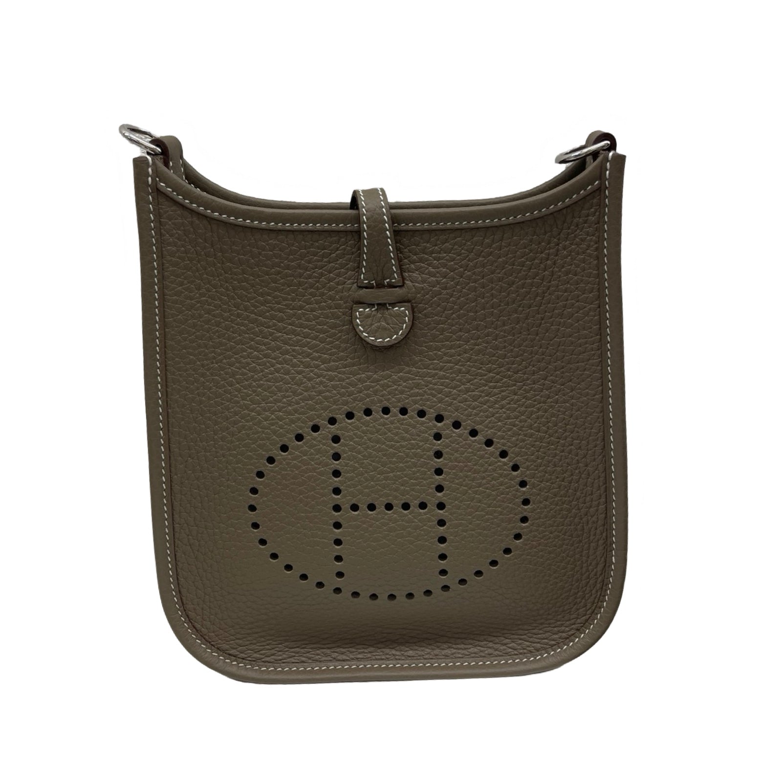 HERMES Evelyne TPM ETOUPE Shoulder Bag W刻印（2024）