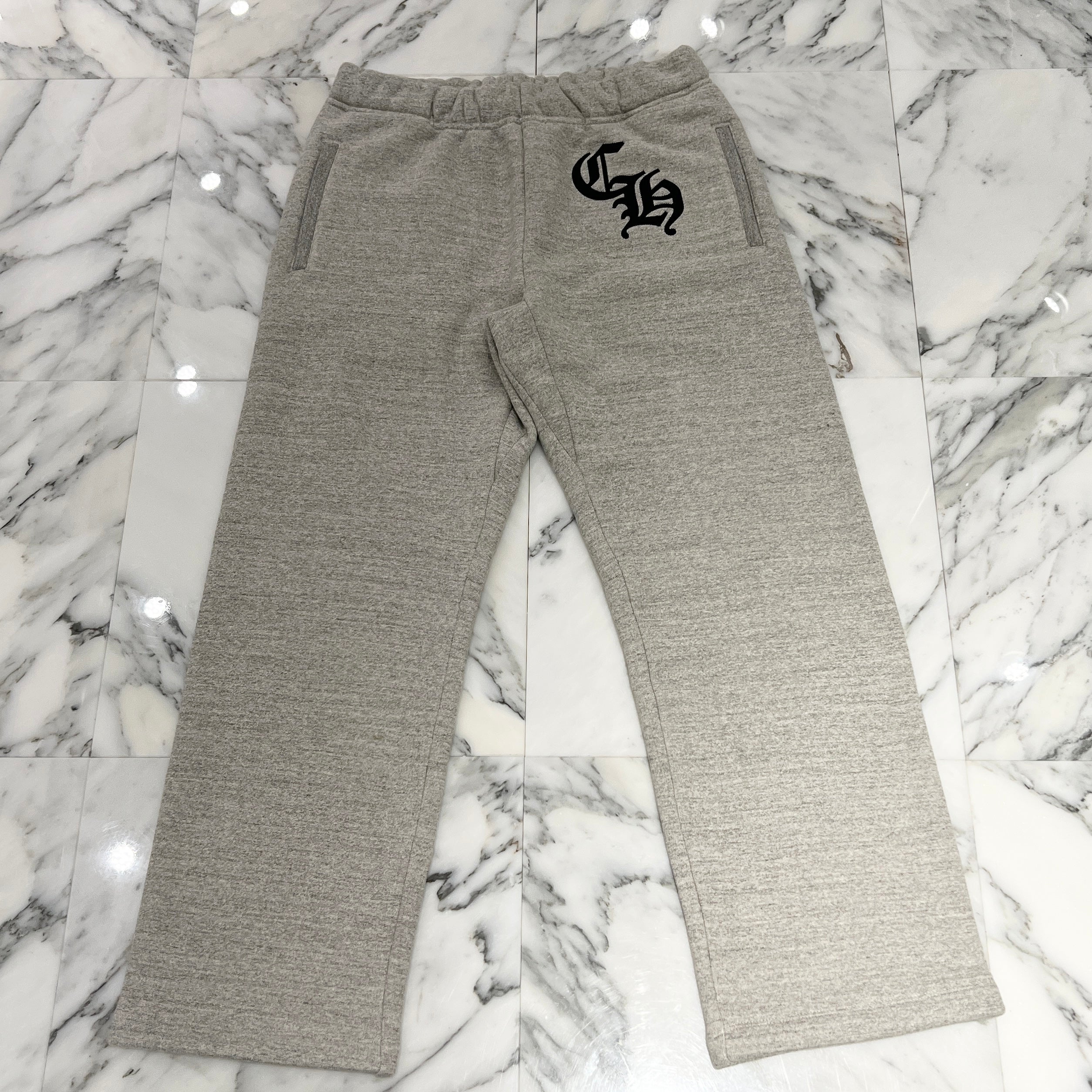 CHROME HEARTS 2025SS Y NOT CHApplique Embroidery Sweat Pants Size L クロムハーツ ワイノット CHアップリケ刺繡 スウェットパンツ サイズL