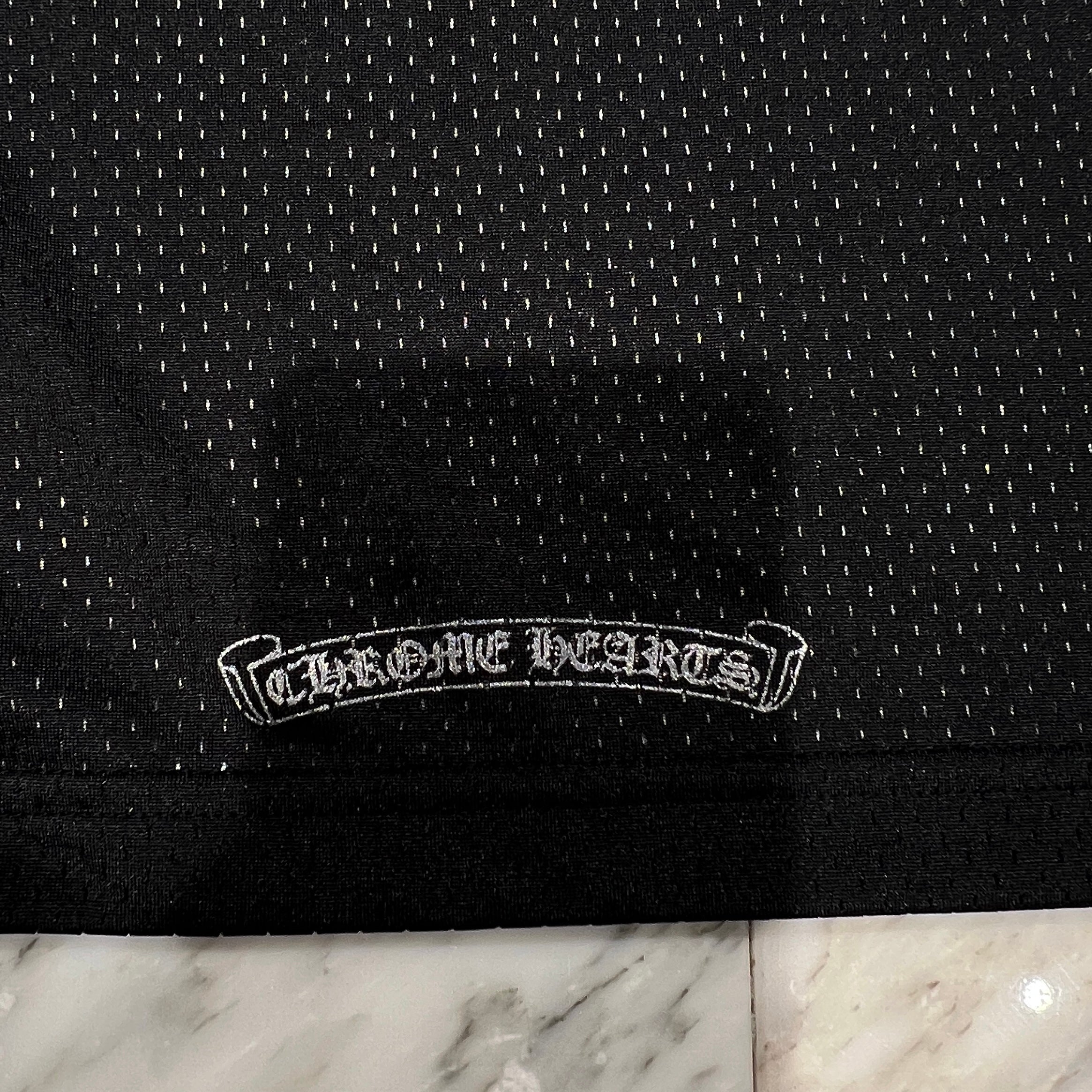 CHROME HEARTS Mesh Warm Up Jersey Size L クロムハーツ メッシュウォームアップジャージー サイズL