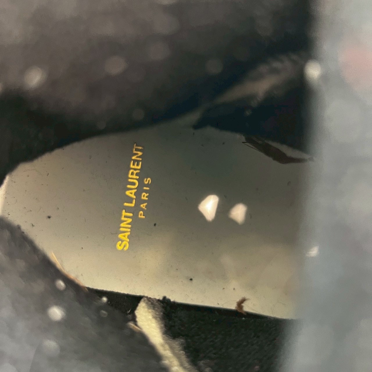 SAINT LAURENT PARIS 2025SS Smith Bandana High Top Sneakers 119164144 Size 40(約25.0cm) サンローラン パリ スミスバンダナ ハイトップスニーカー サイズ40(約25.0cm)