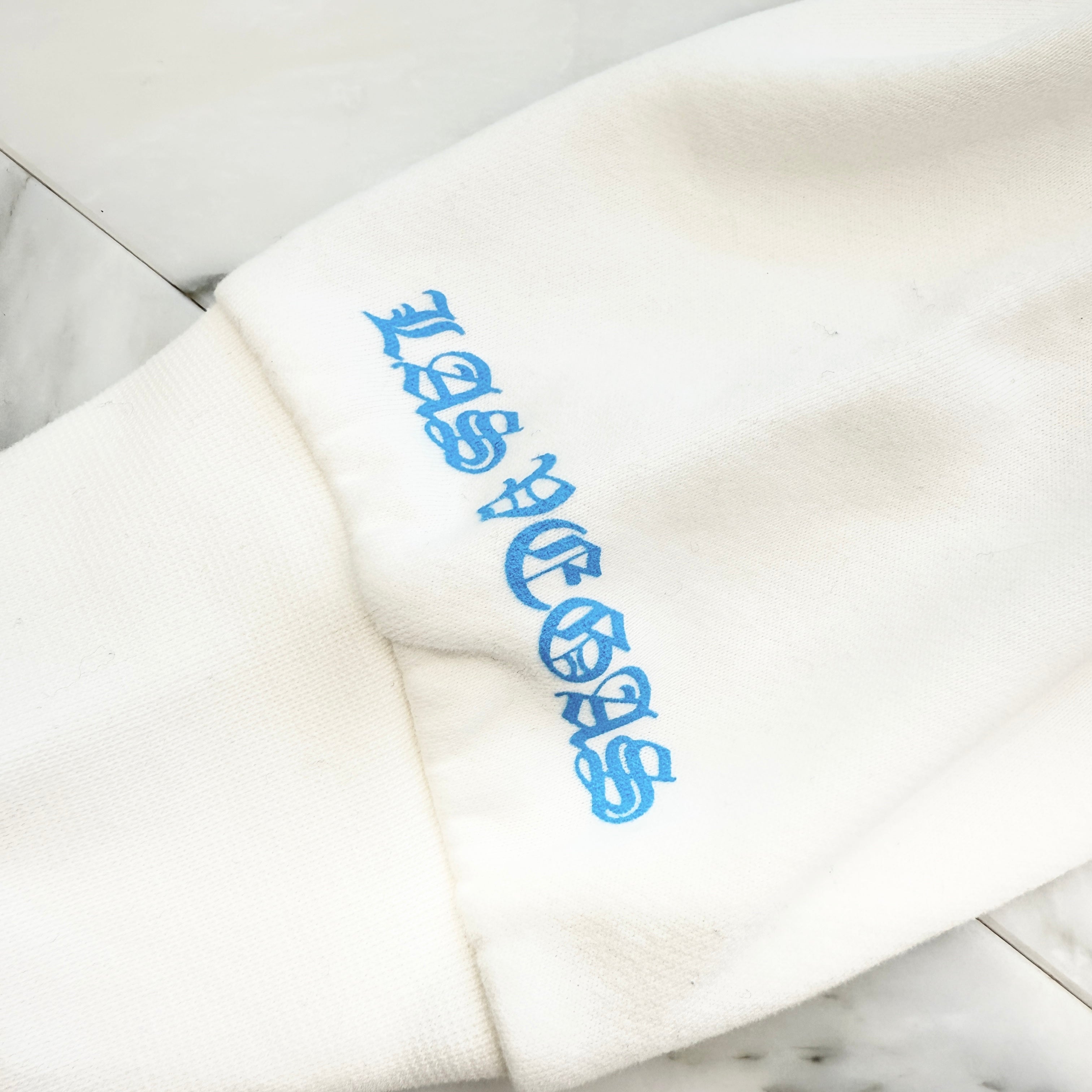 CHROME HEARTS Las Vegas Limited Fontainebleau Neck Logo Dice Print Crewneck Sweatshirt Size XXL クロムハーツ ラスベガス限定 フォンテンブロー ネックロゴ ダイスプリント クルーネックスウェットシャツ サイズXXL