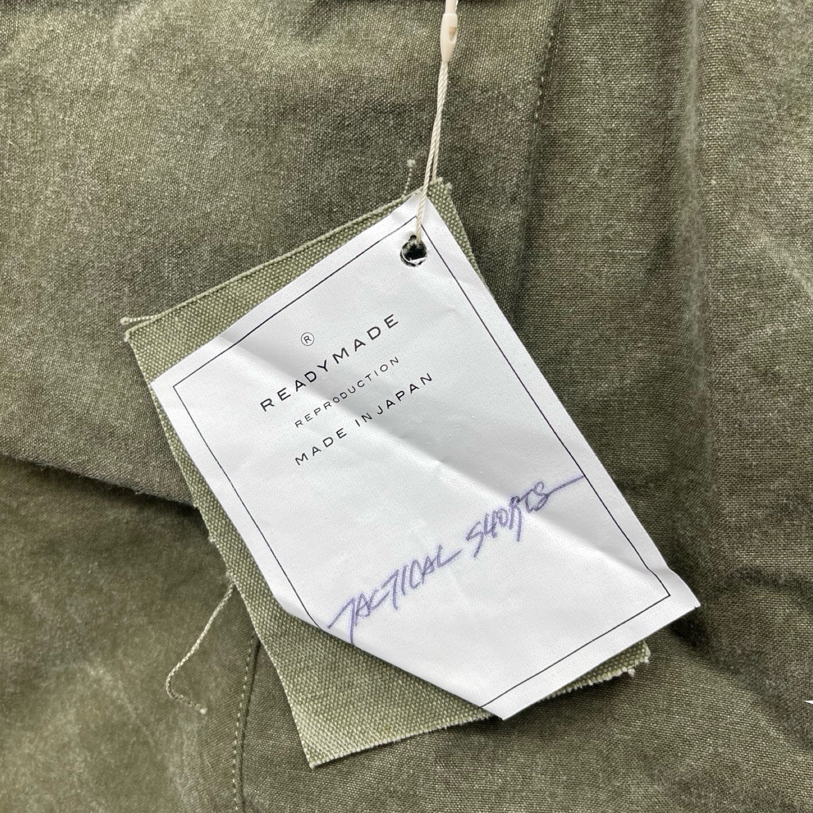 READYMADE Liner Tactical Short Pants RE-CO-KH-00-00-99 Size 1