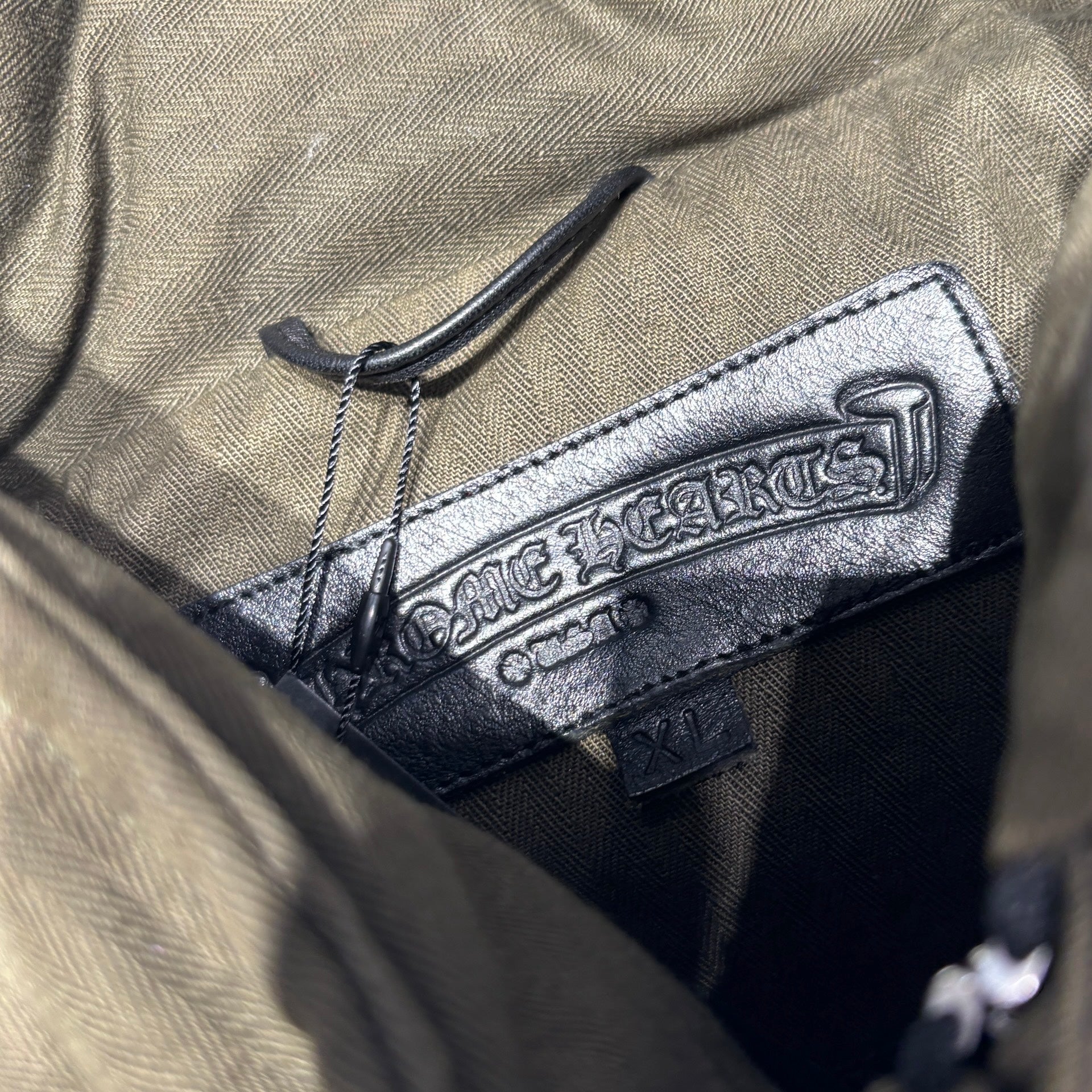 CHROME HEARTS Army Cotton Down Jacket Size XL クロムハーツ アーミー コットン ダウンジャケット サイズXL