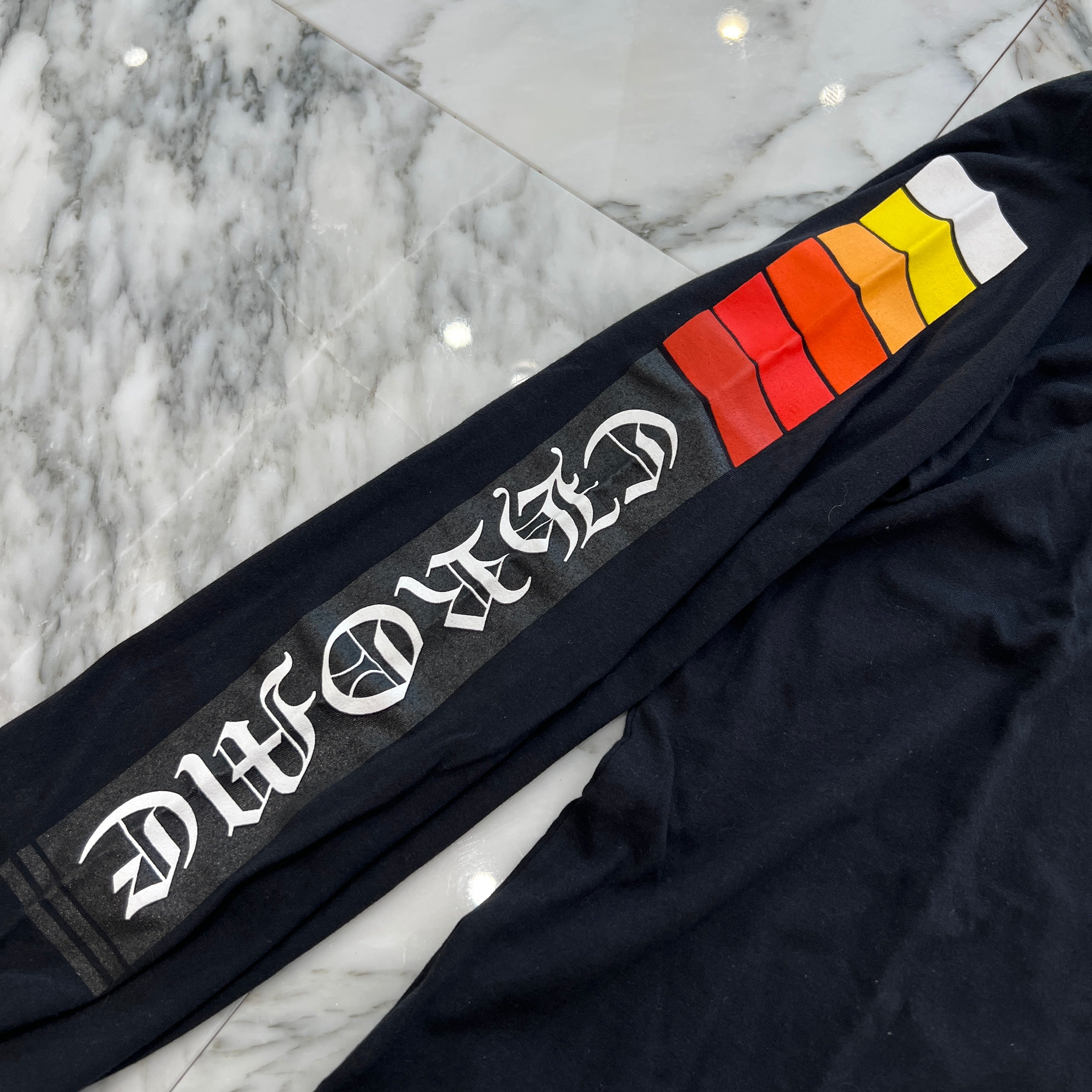 CHROME HEARTS Neon Bar Logo Long Sleeve Tee Size M クロムハーツ ネオンバー ロゴ ロングスリーブ Tシャツ サイズM