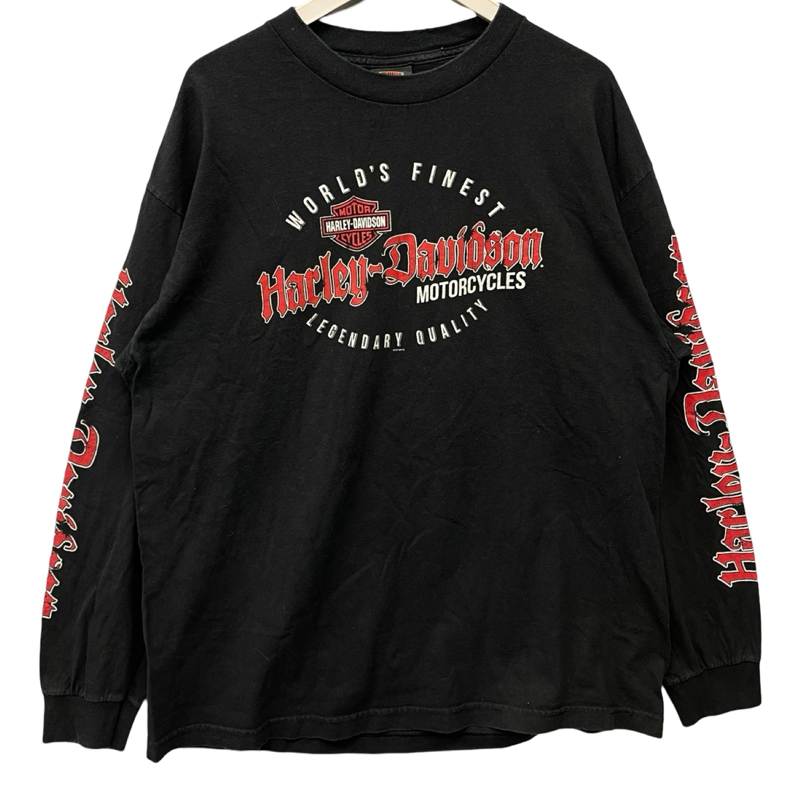 Vintage 00's Harley-Davidson "MILE HIGH" 2013 L/S Tee Size XL