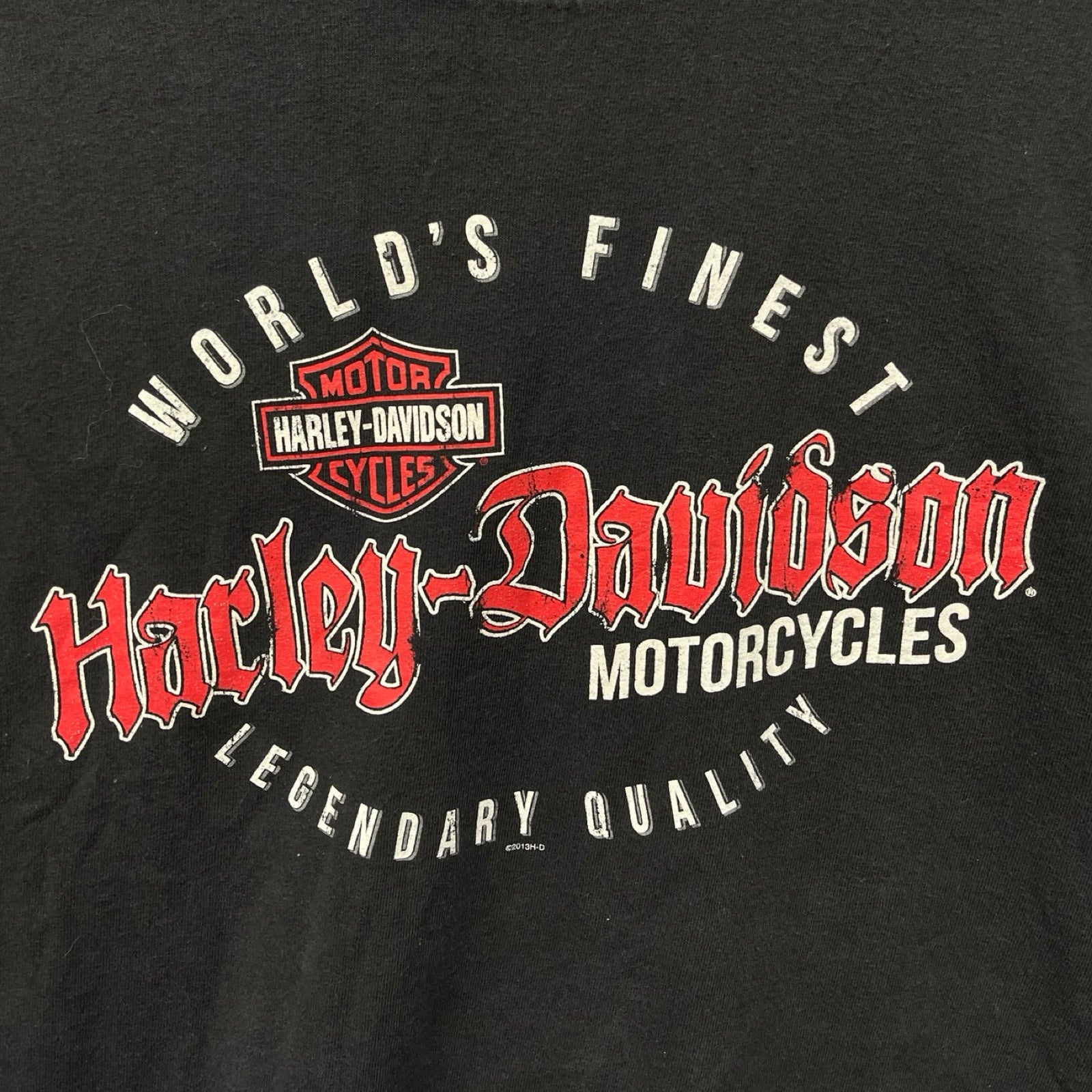 Vintage 00's Harley-Davidson "MILE HIGH" 2013 L/S Tee Size XL