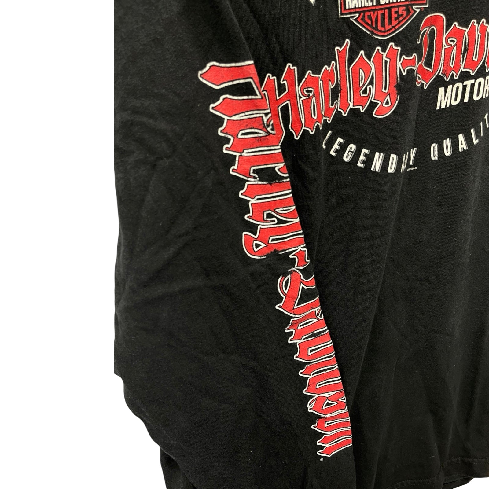 Vintage 00's Harley-Davidson "MILE HIGH" 2013 L/S Tee Size XL