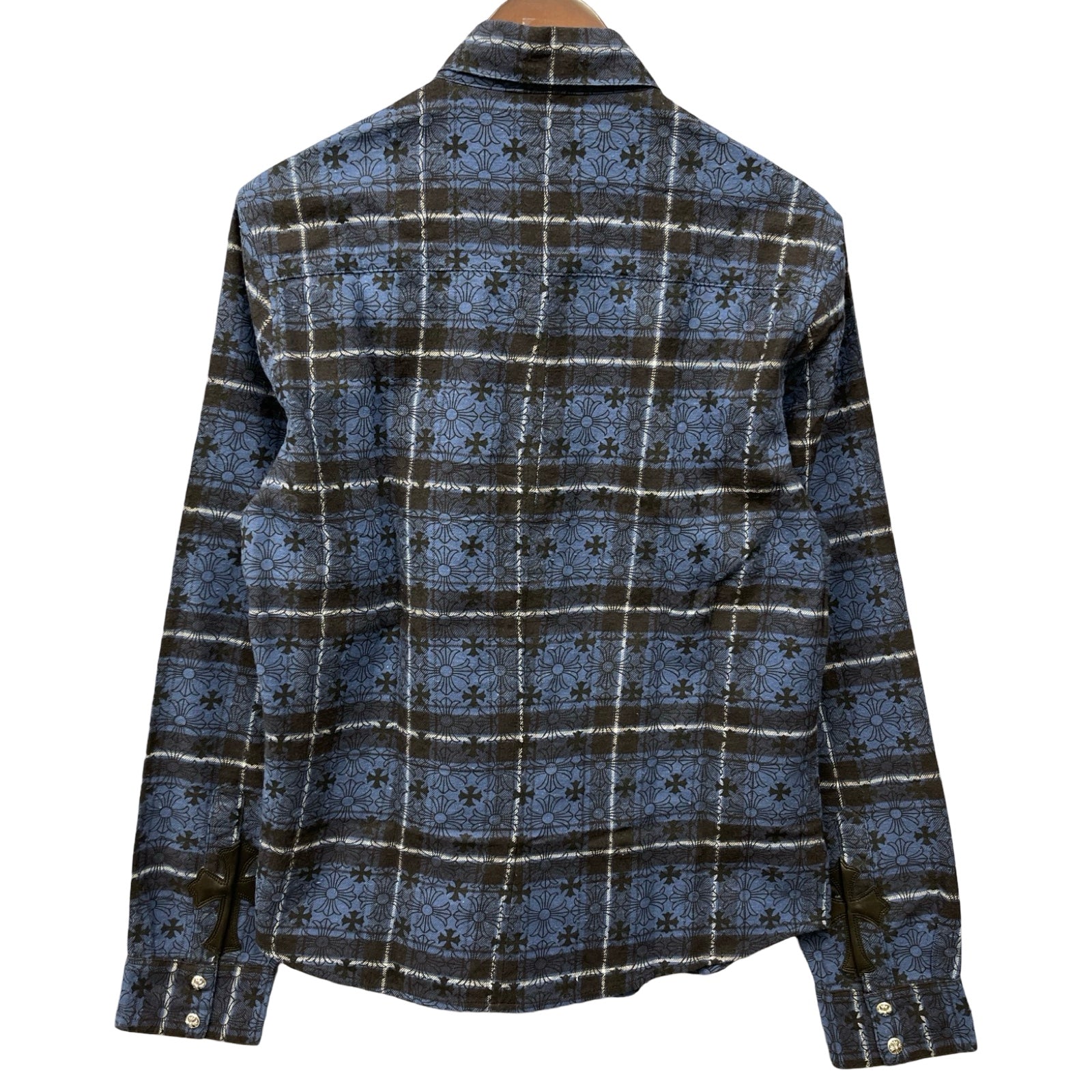 CHROME HEARTS Loose Ends Check Shirt Size S